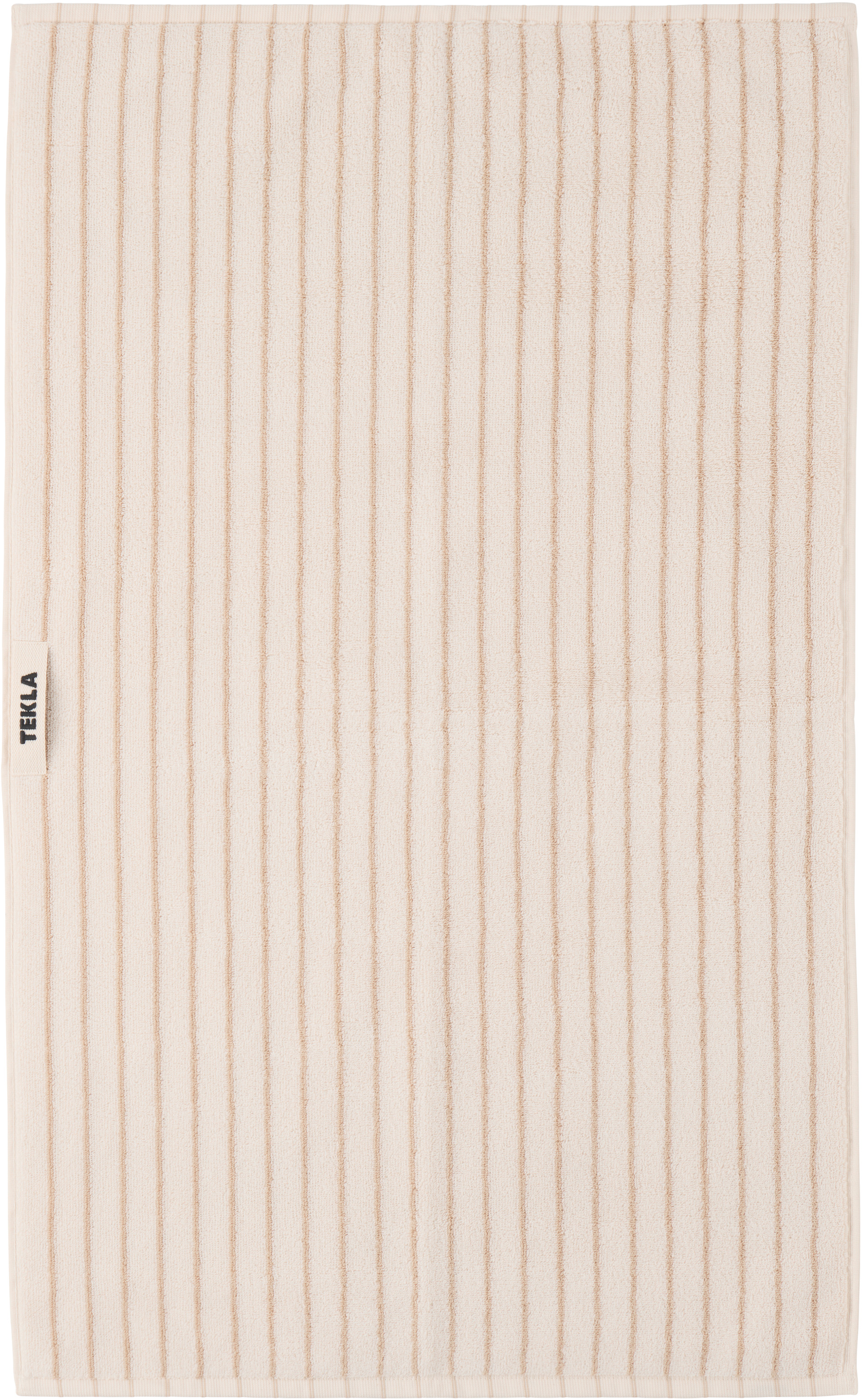 Tekla - Off-White & Tan Striped Towel Set, 3 pcs