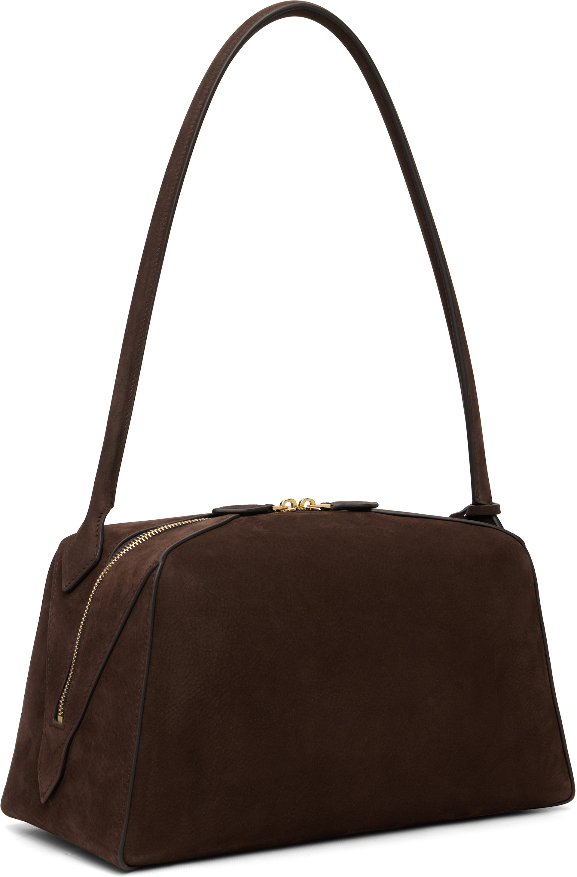 ALAÏA - Sac 'Le bouledogue' brun