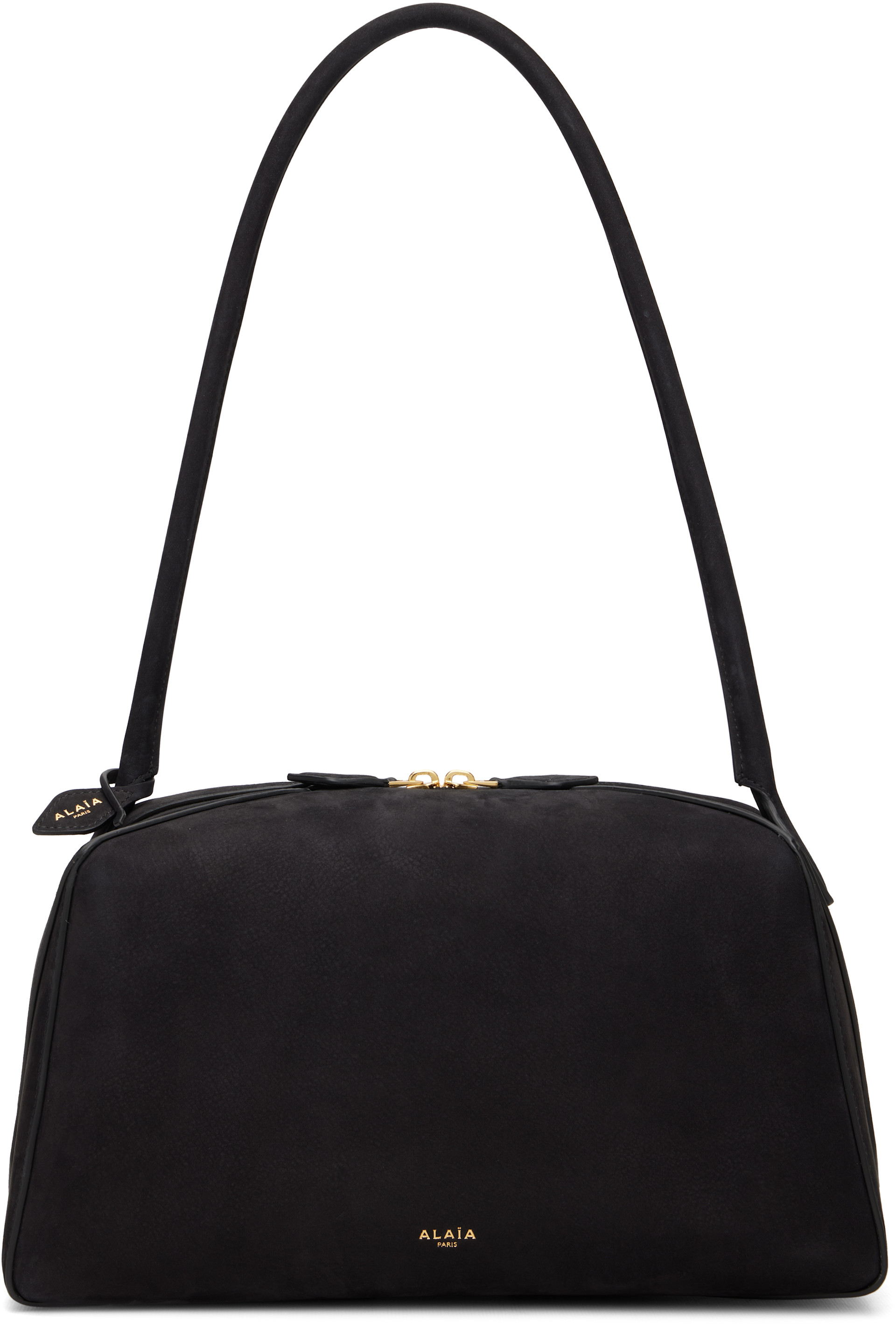 ALAÏA - Sac 'Le bouledogue' noir