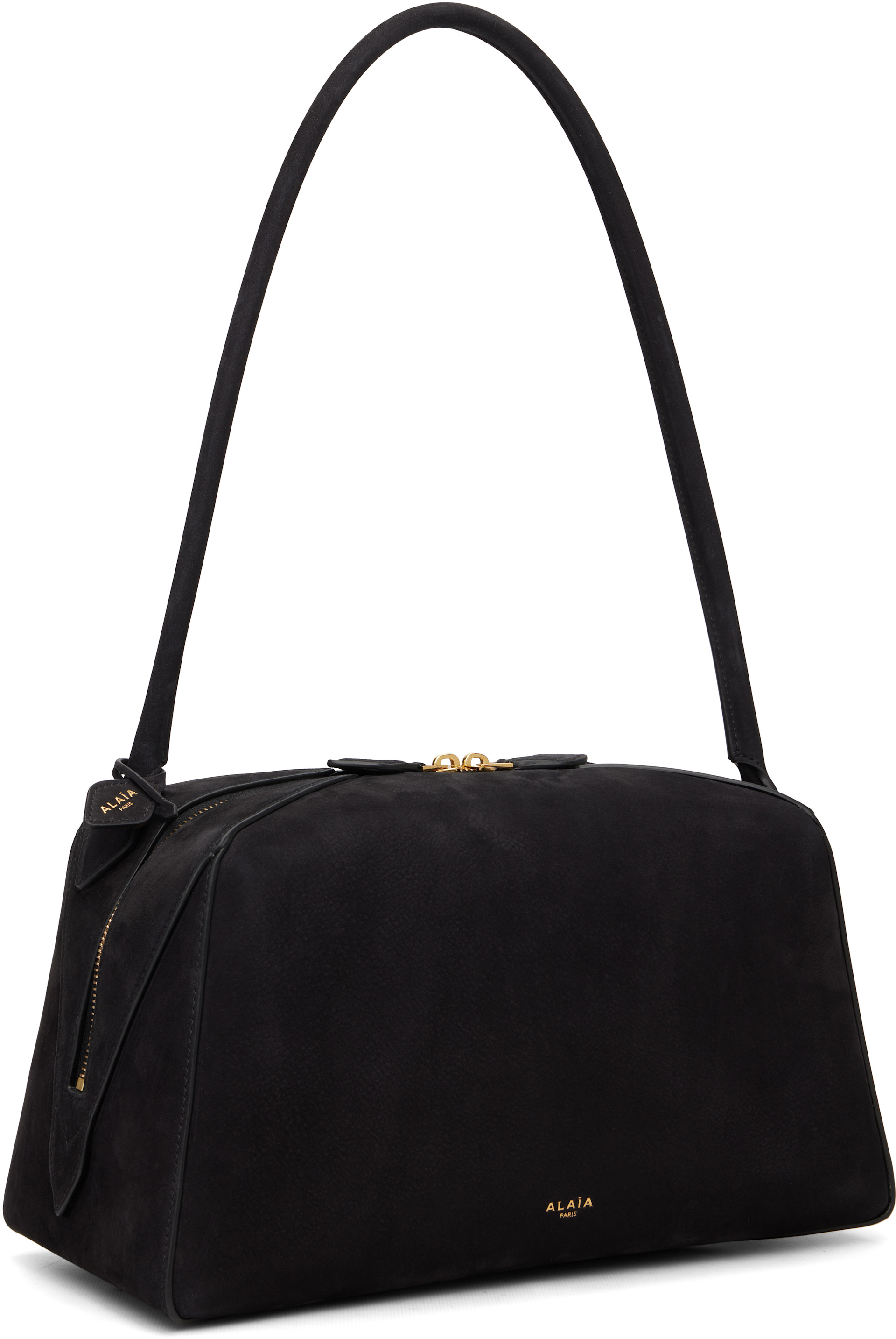 ALAÏA - Sac 'Le bouledogue' noir
