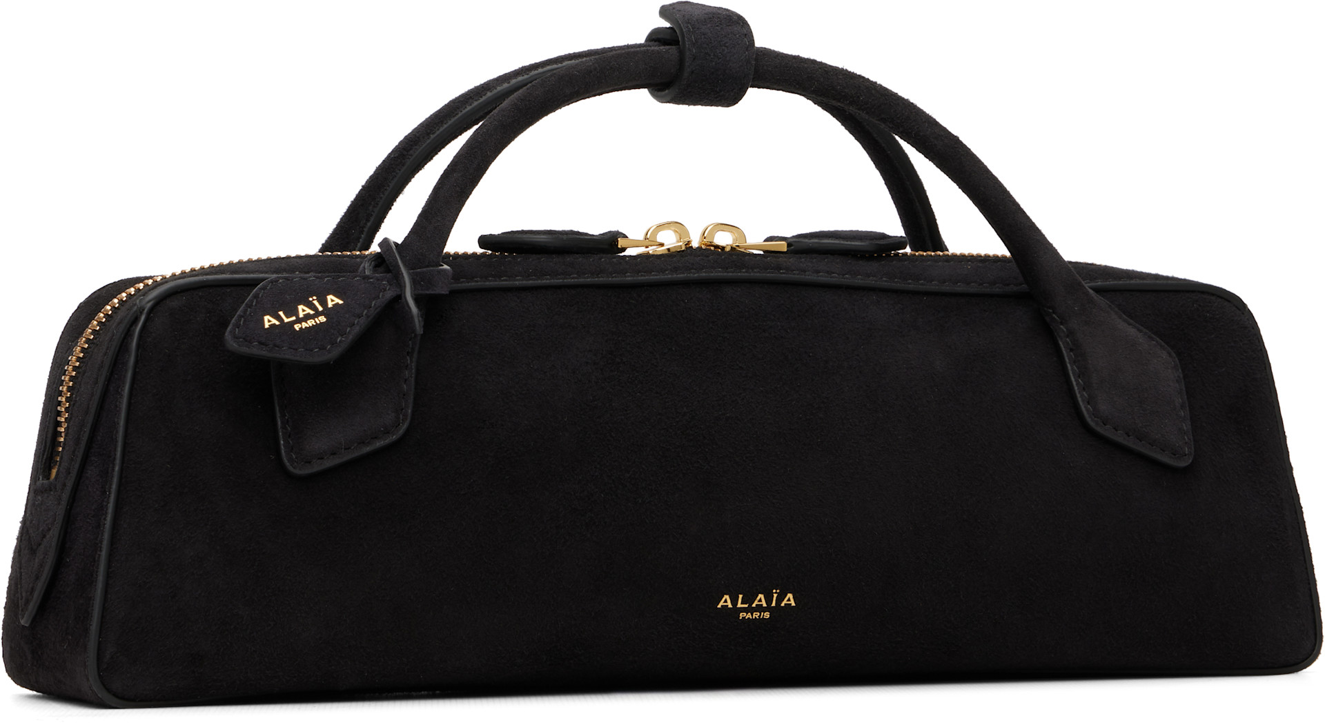 ALAÏA - Sac 'Le teckel' noir