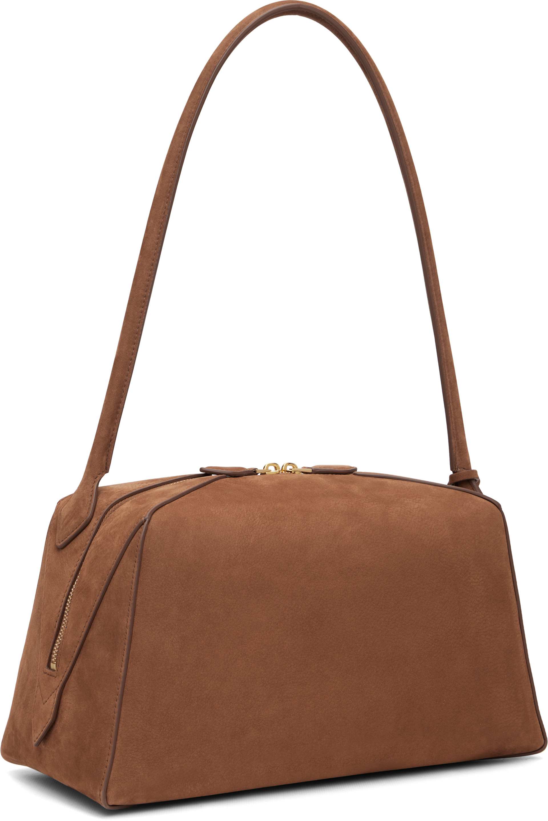 ALAÏA - Sac 'Le bouledogue' brun