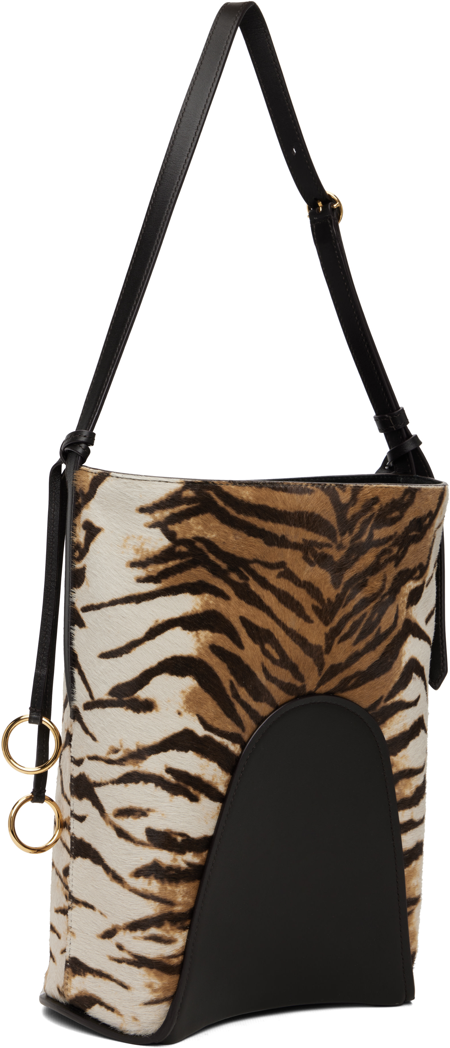 ALAÏA - Petit sac seau Hip brun