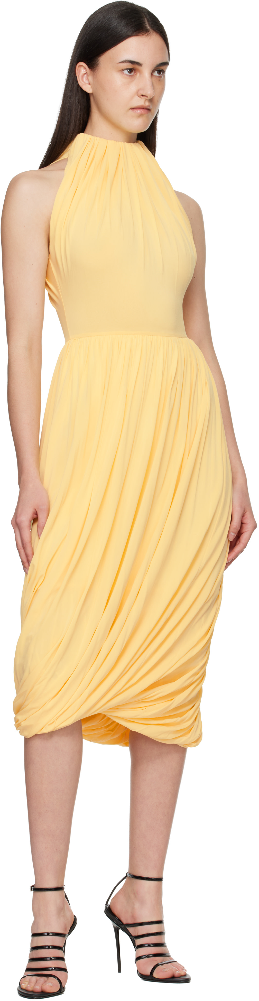 knee length dresses for ladies Fringe Knit Dress Alaïa main image 1