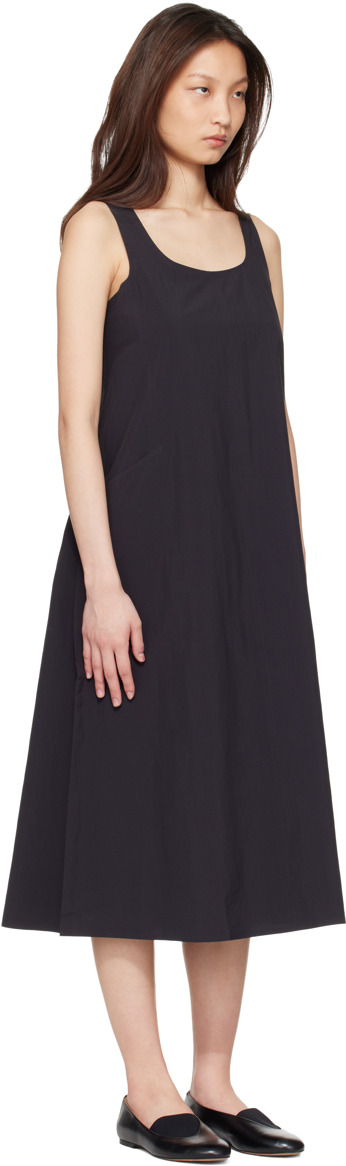 Veilance - Robe longue Cila SL noire