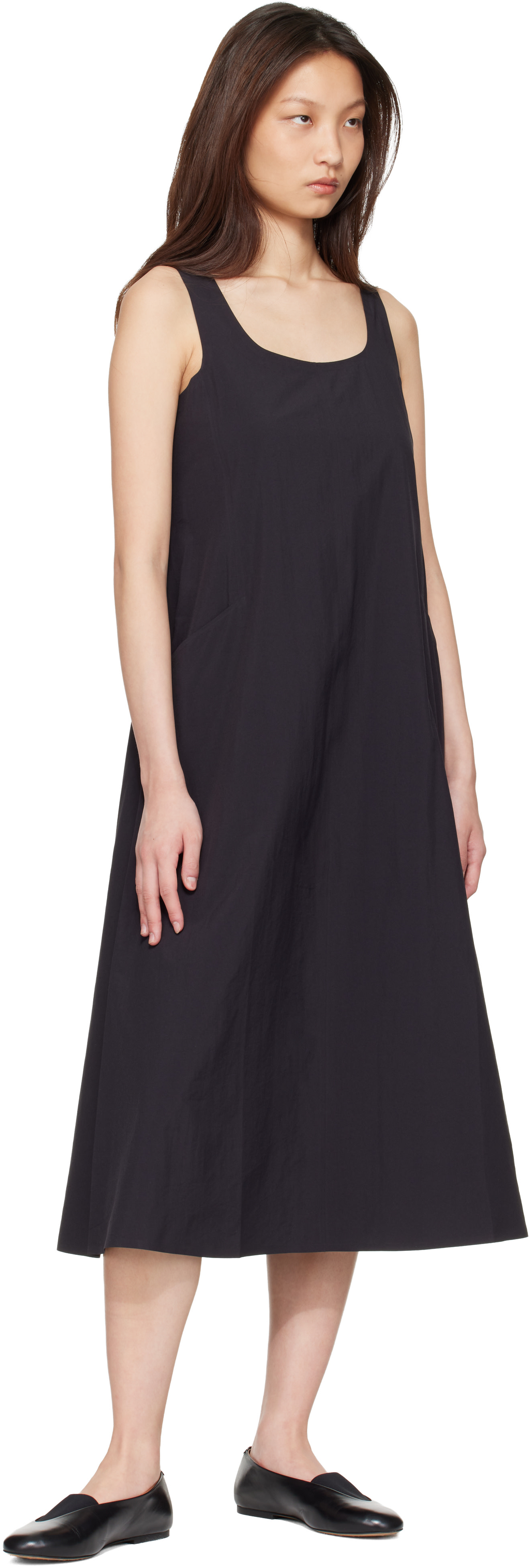 Veilance - Robe longue Cila SL noire