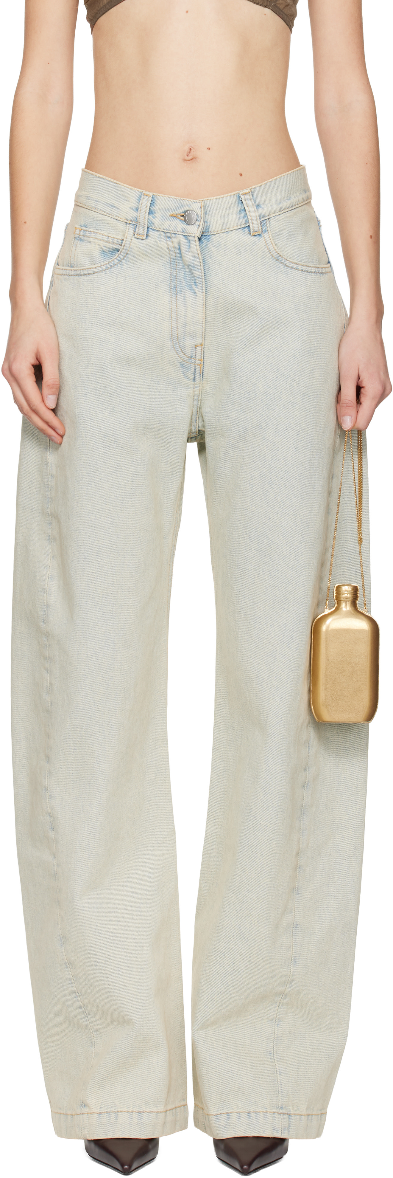Calvin Klein Collection - Jean décontracté bleu