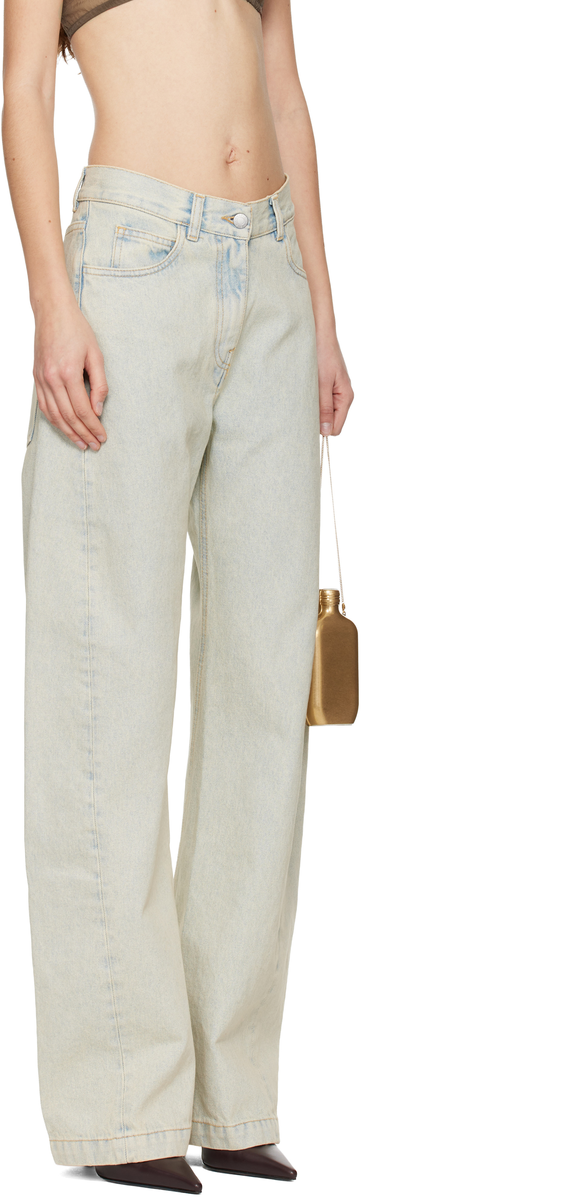 Calvin Klein Collection - Jean décontracté bleu
