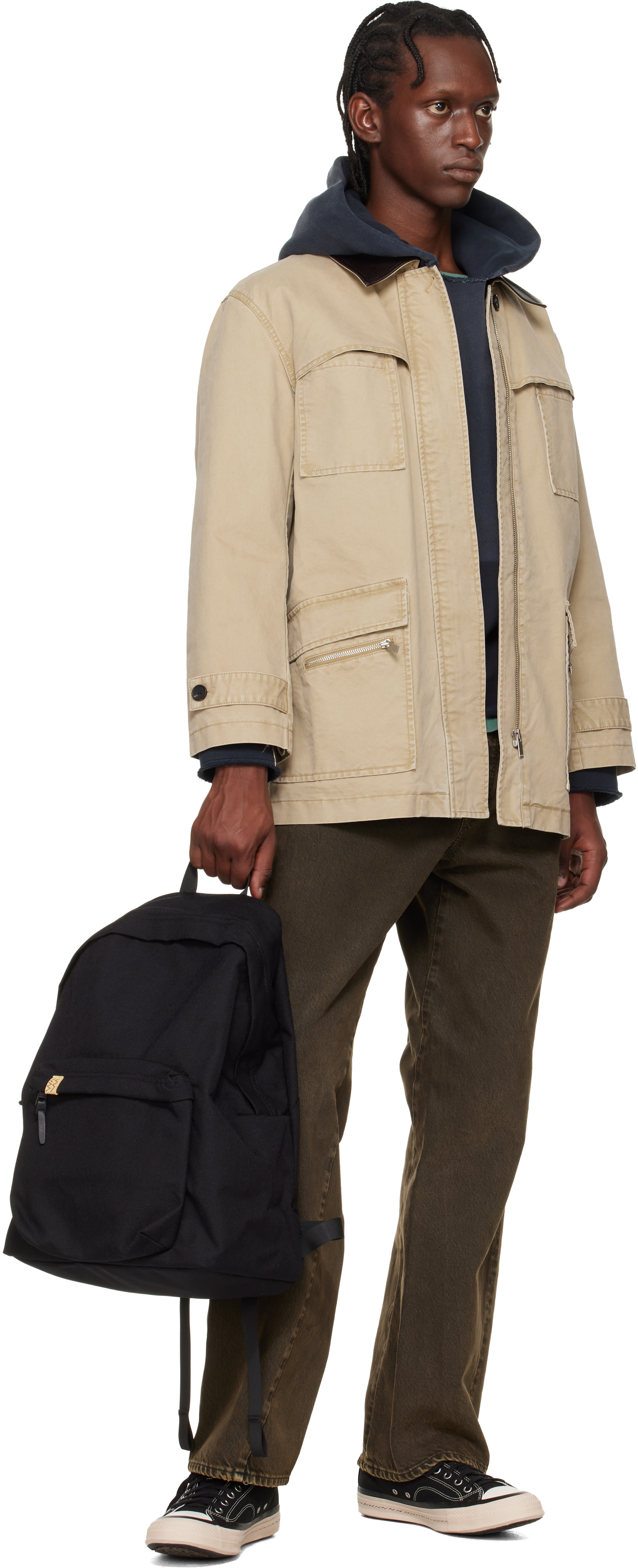visvim: ブラック CORDURA Rucksack 22L リュックサック | SSENSE 日本