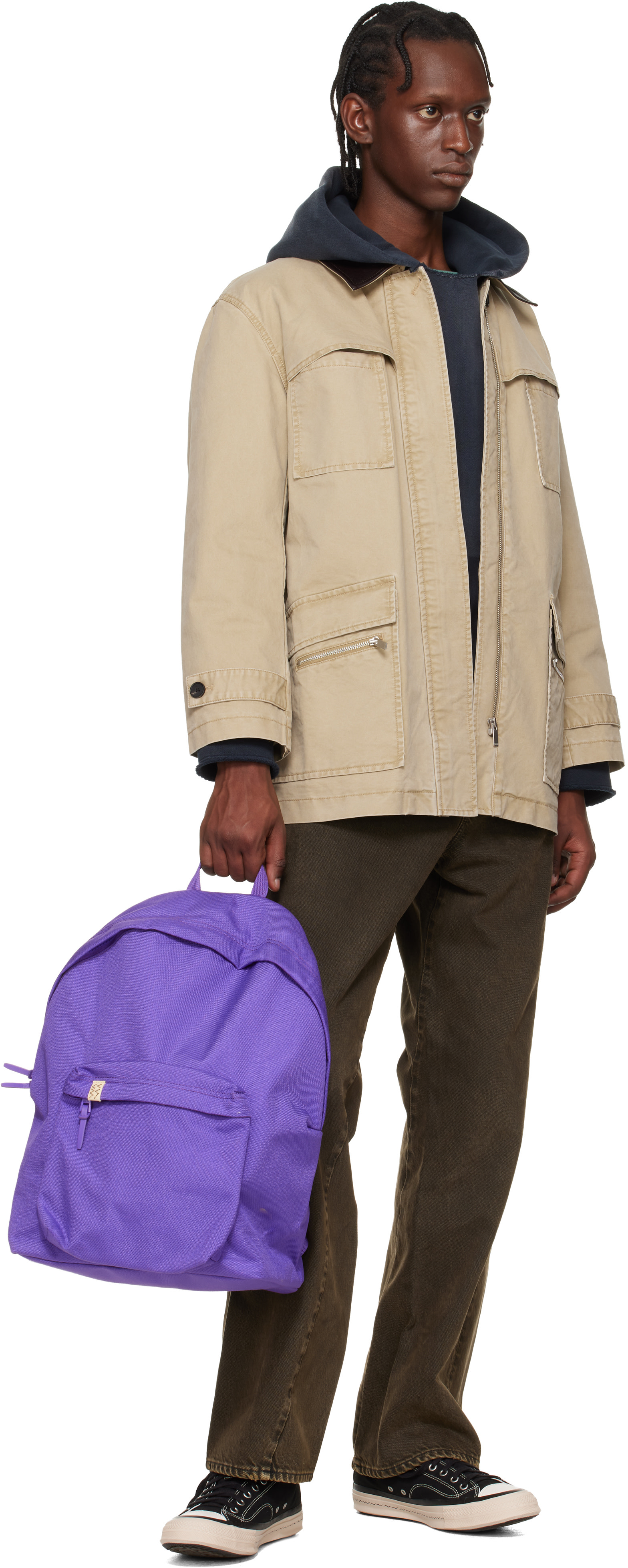 visvim - 퍼플 코듀라 22L 백팩
