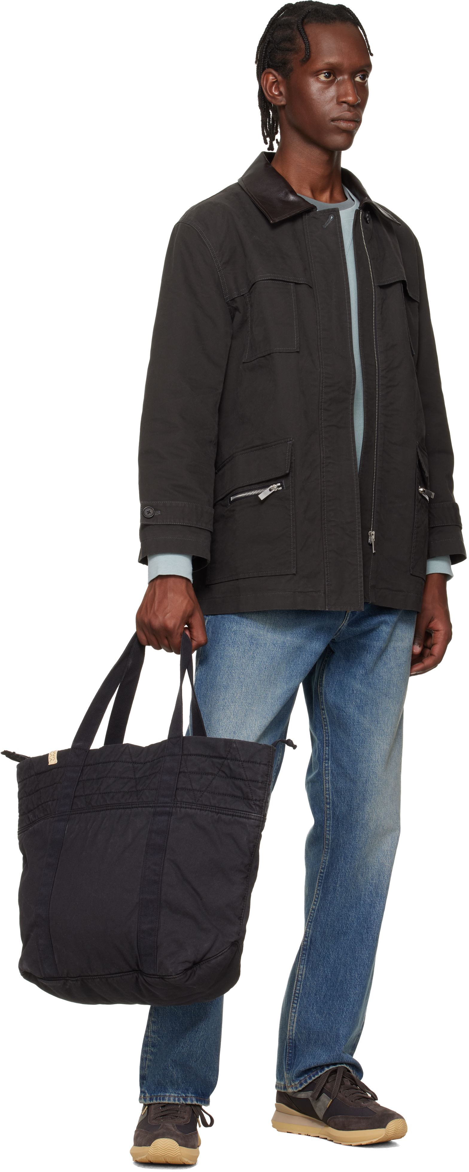 visvim - Moyen cabas N.A.P. noir