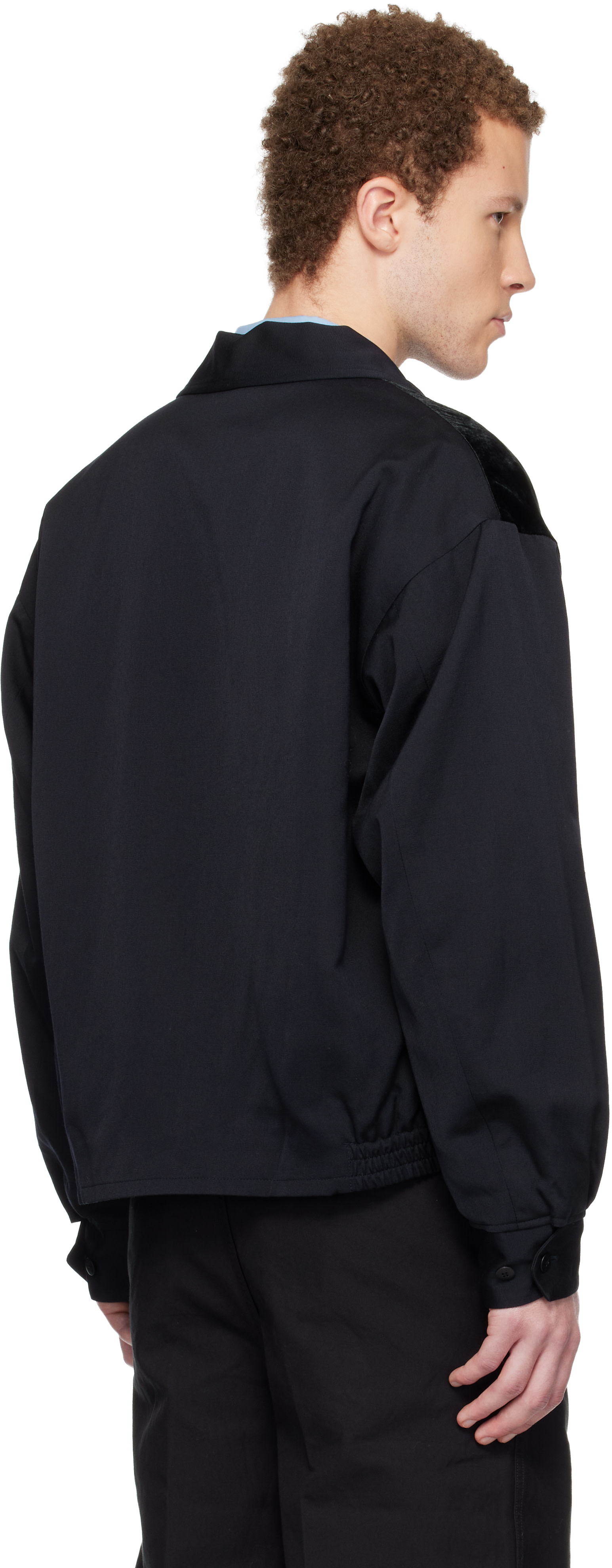 visvim: Navy Mayfield Swing Jacket | SSENSE Argentina
