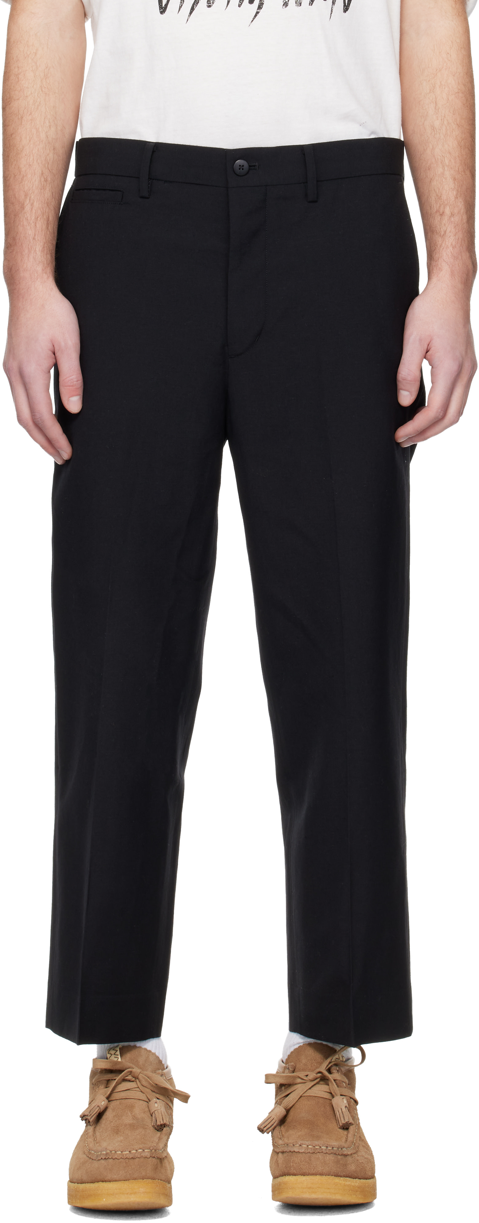 visvim - Pantalon Leaguers noir