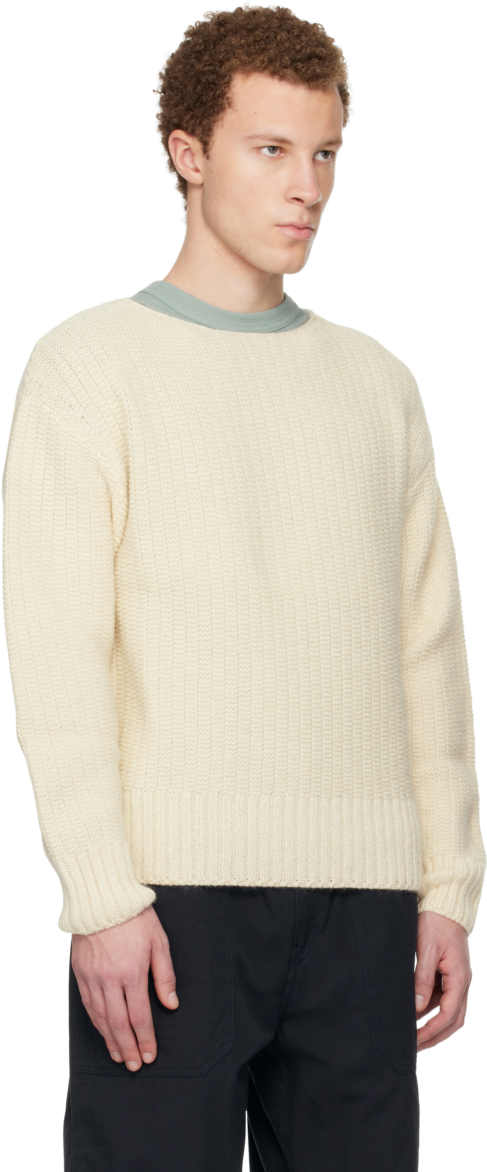 visvim - Off-White Knit Sweater
