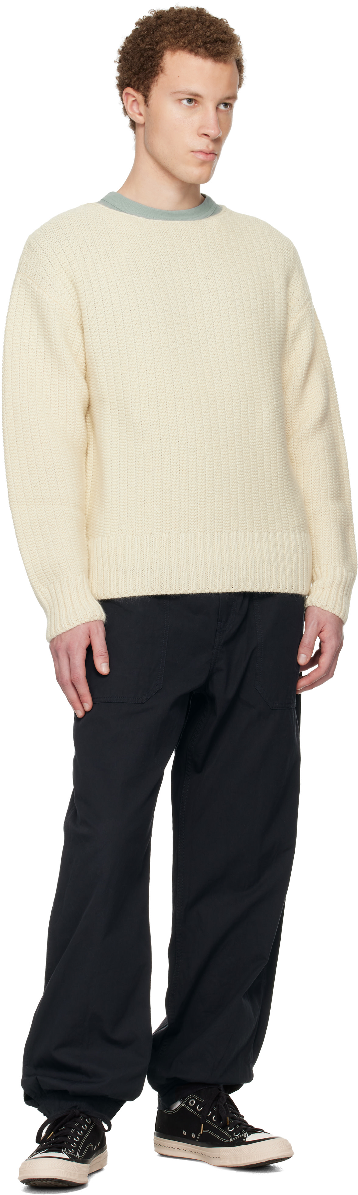 visvim - Off-White Knit Sweater