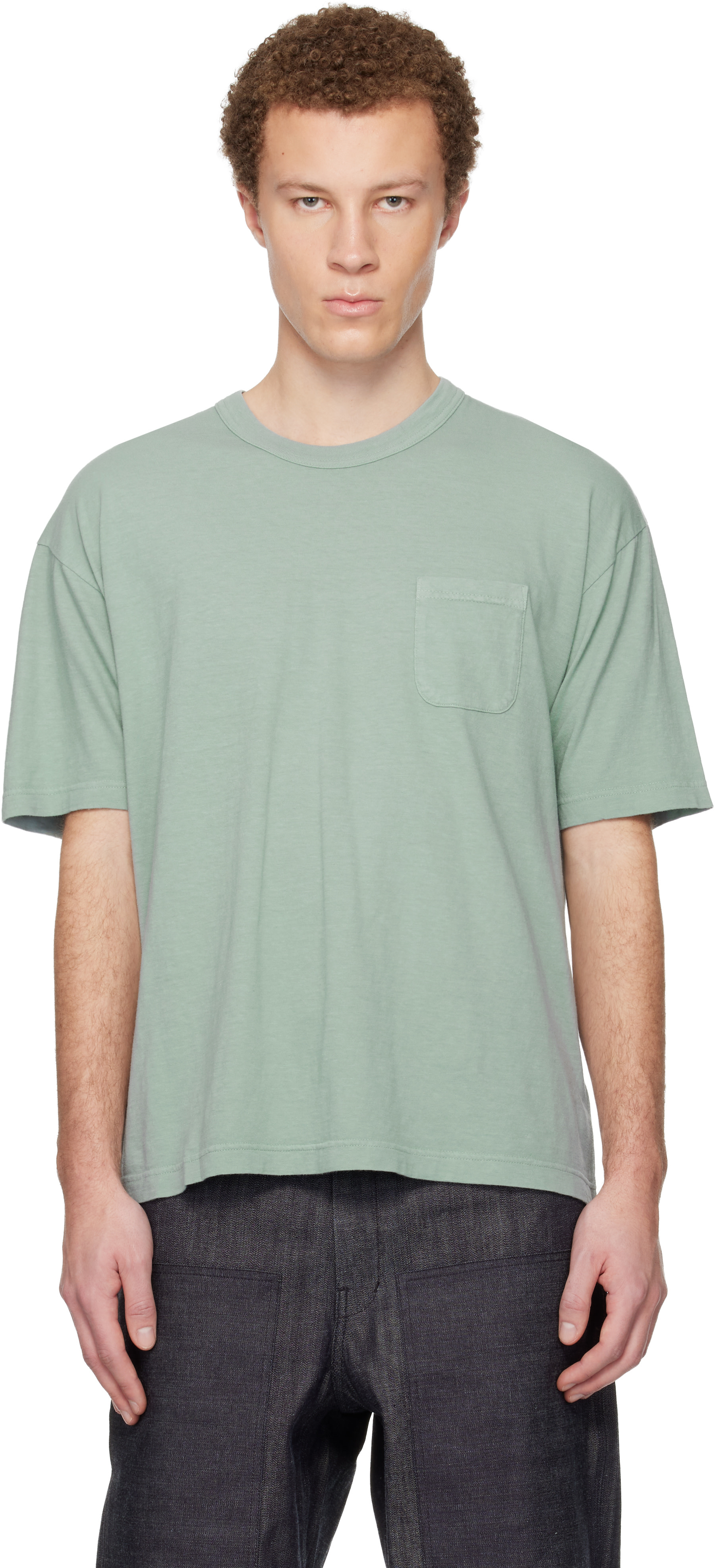 visvim - T-shirt surdimensionné vert