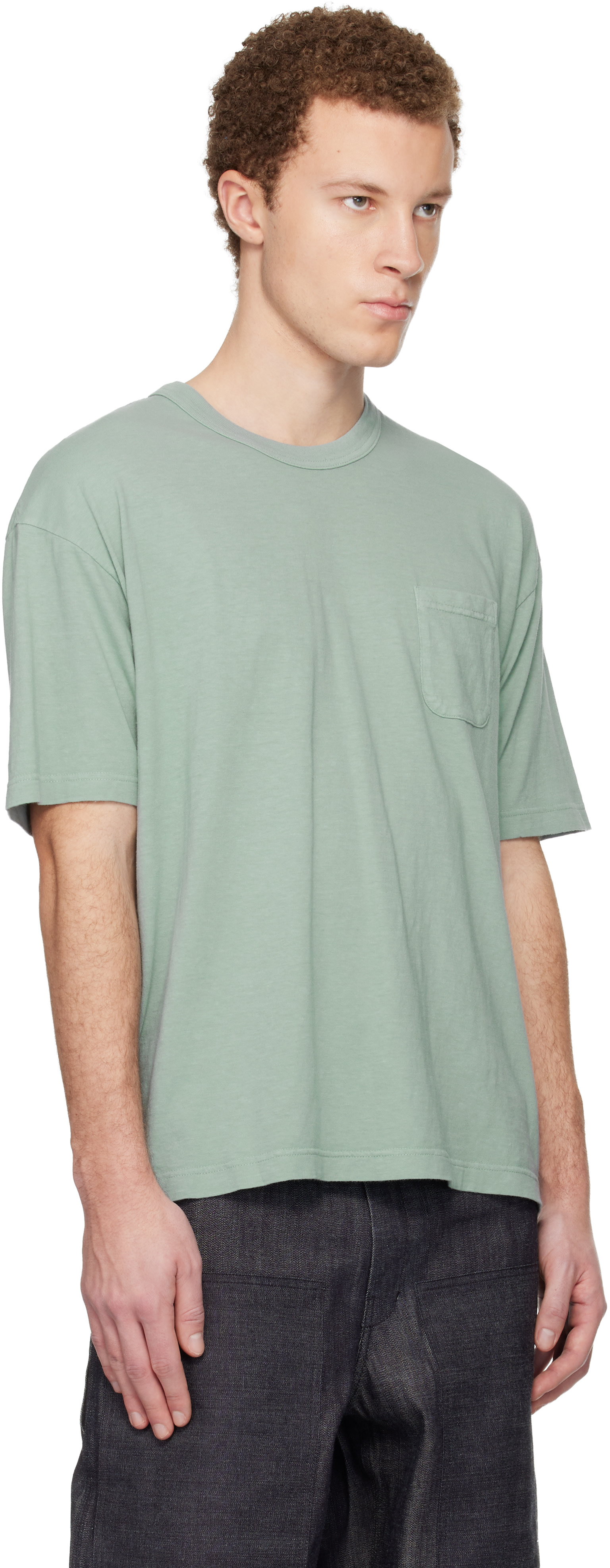 visvim - T-shirt surdimensionné vert
