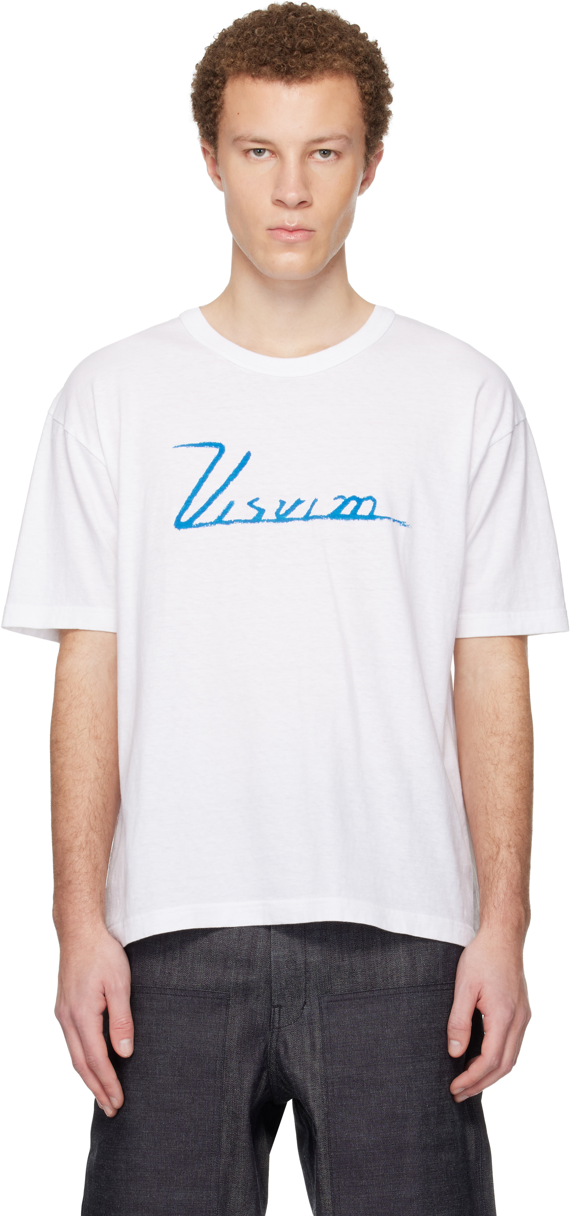 visvim - T-shirt surdimensionné 'Visvim' blanc