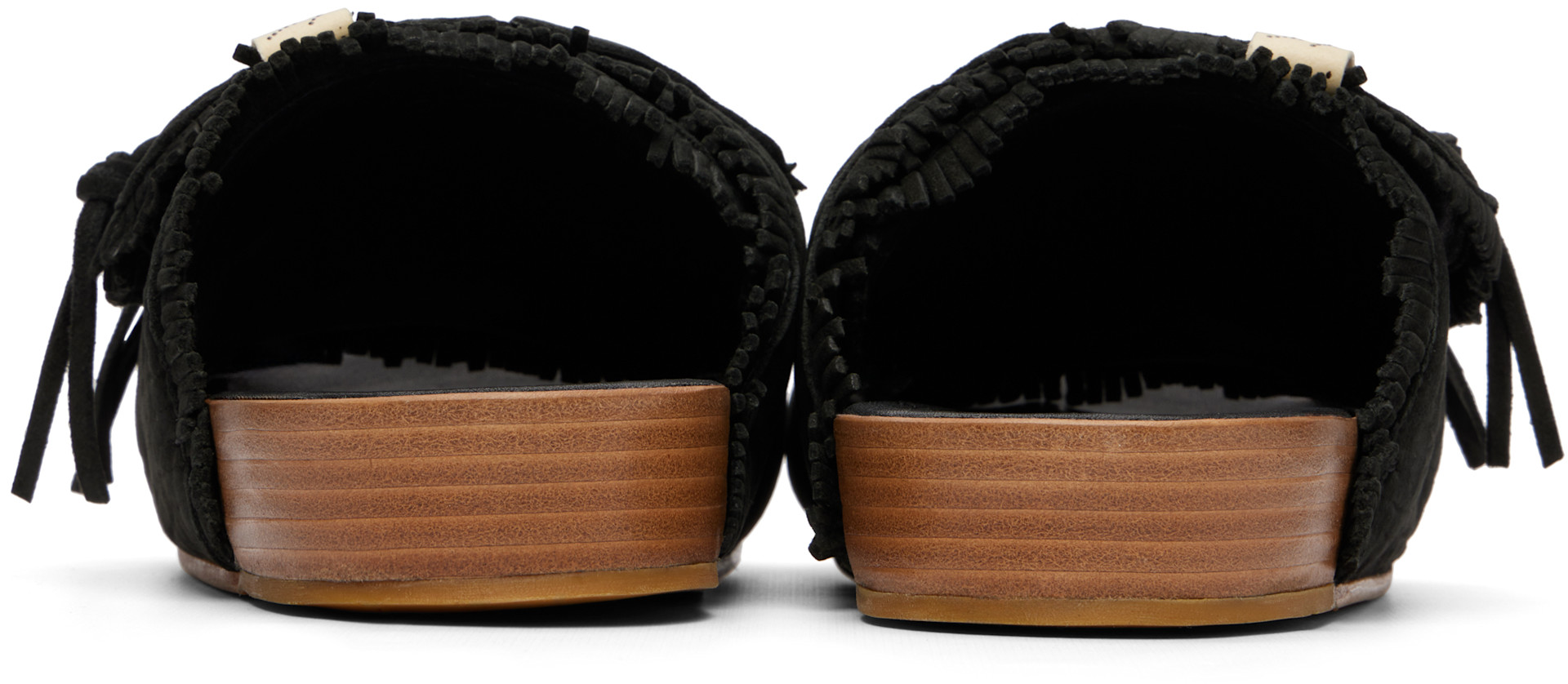 visvim - 블랙 크리스토 샤먼 포크 샌들