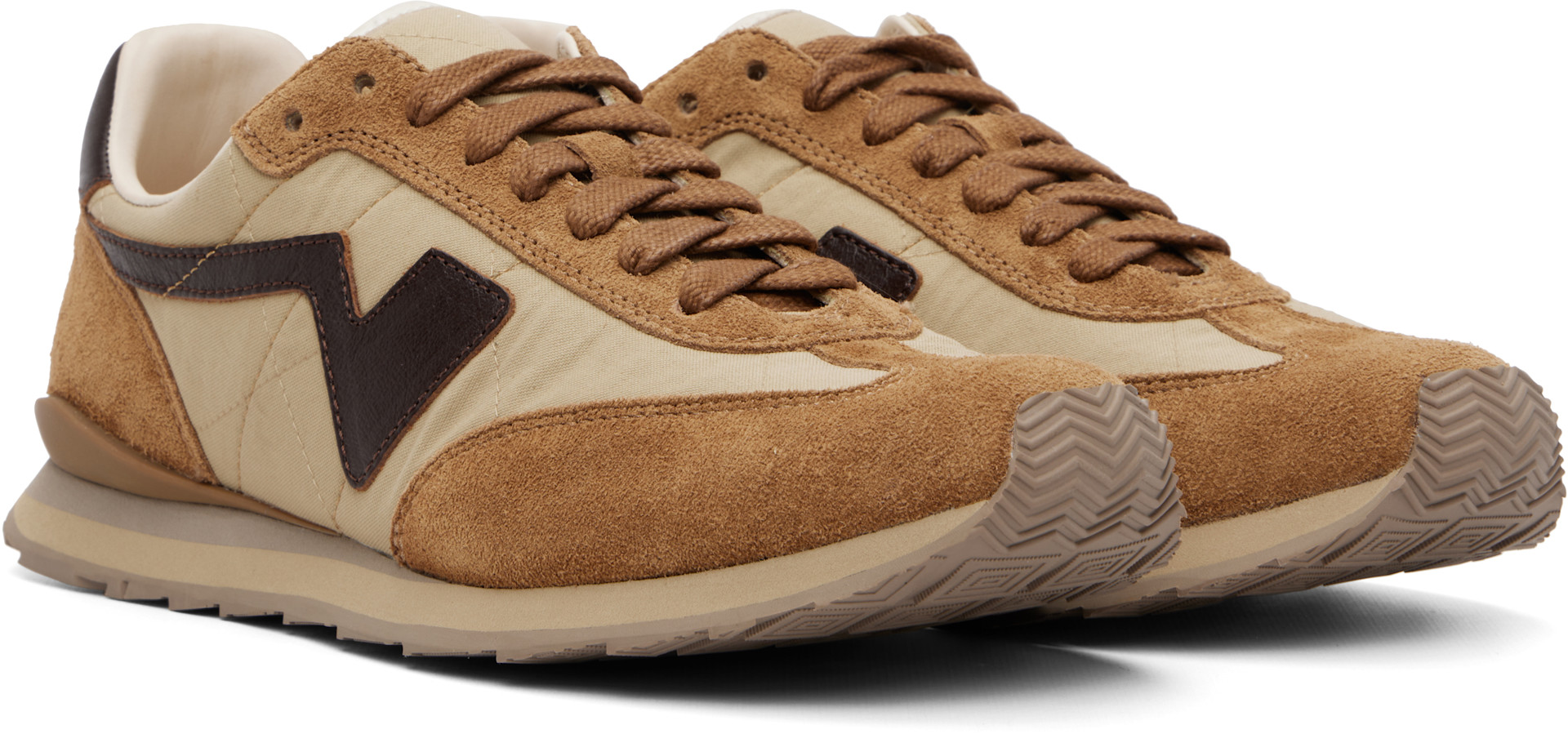visvim - 베이지 FKT 러너 스니커즈