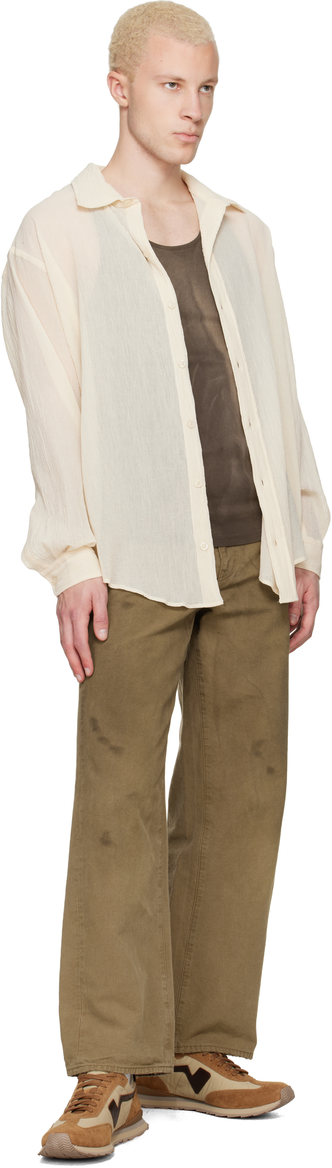 visvim - Baskets de course FKT beiges