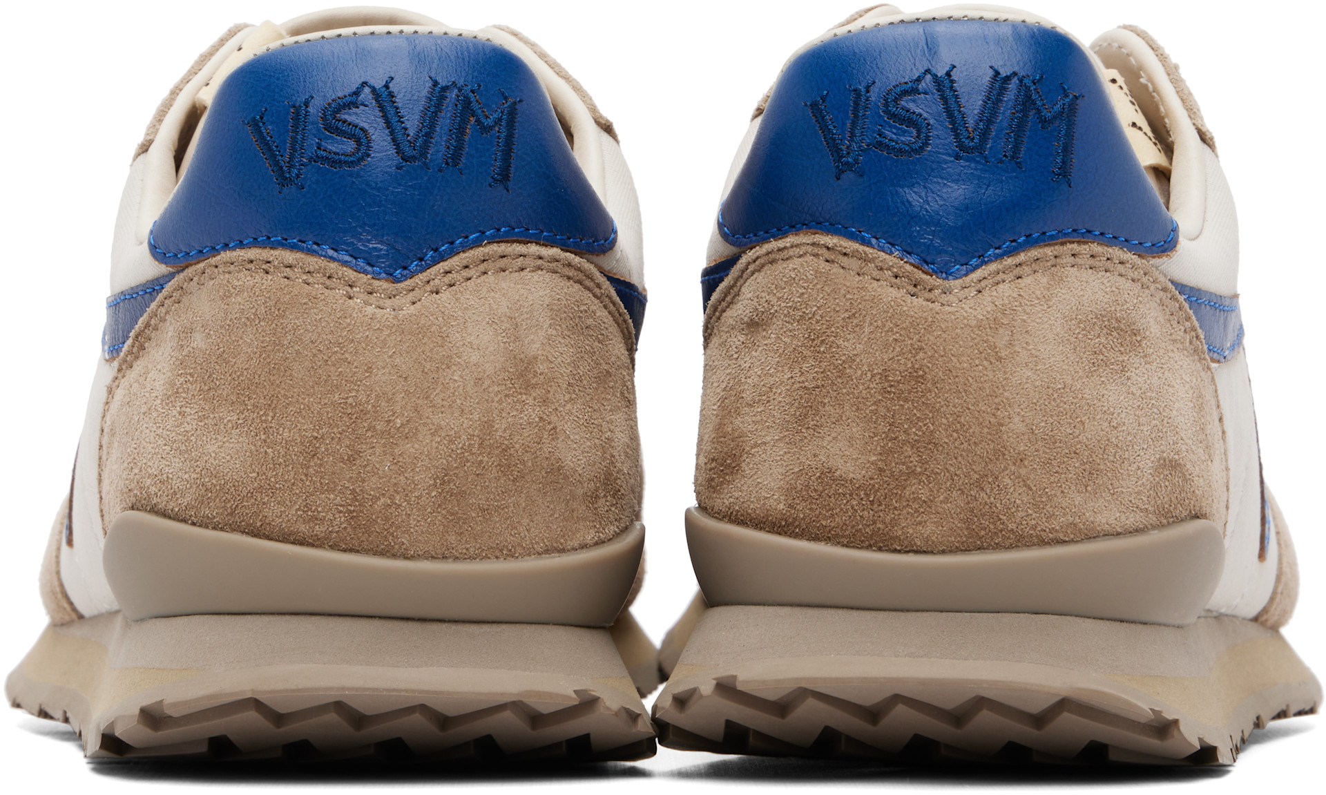 visvim - Baskets de courses FKT gris et beige