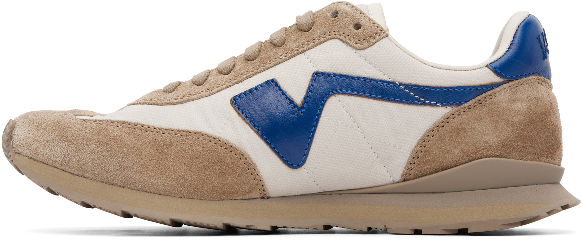 visvim - Baskets de courses FKT gris et beige