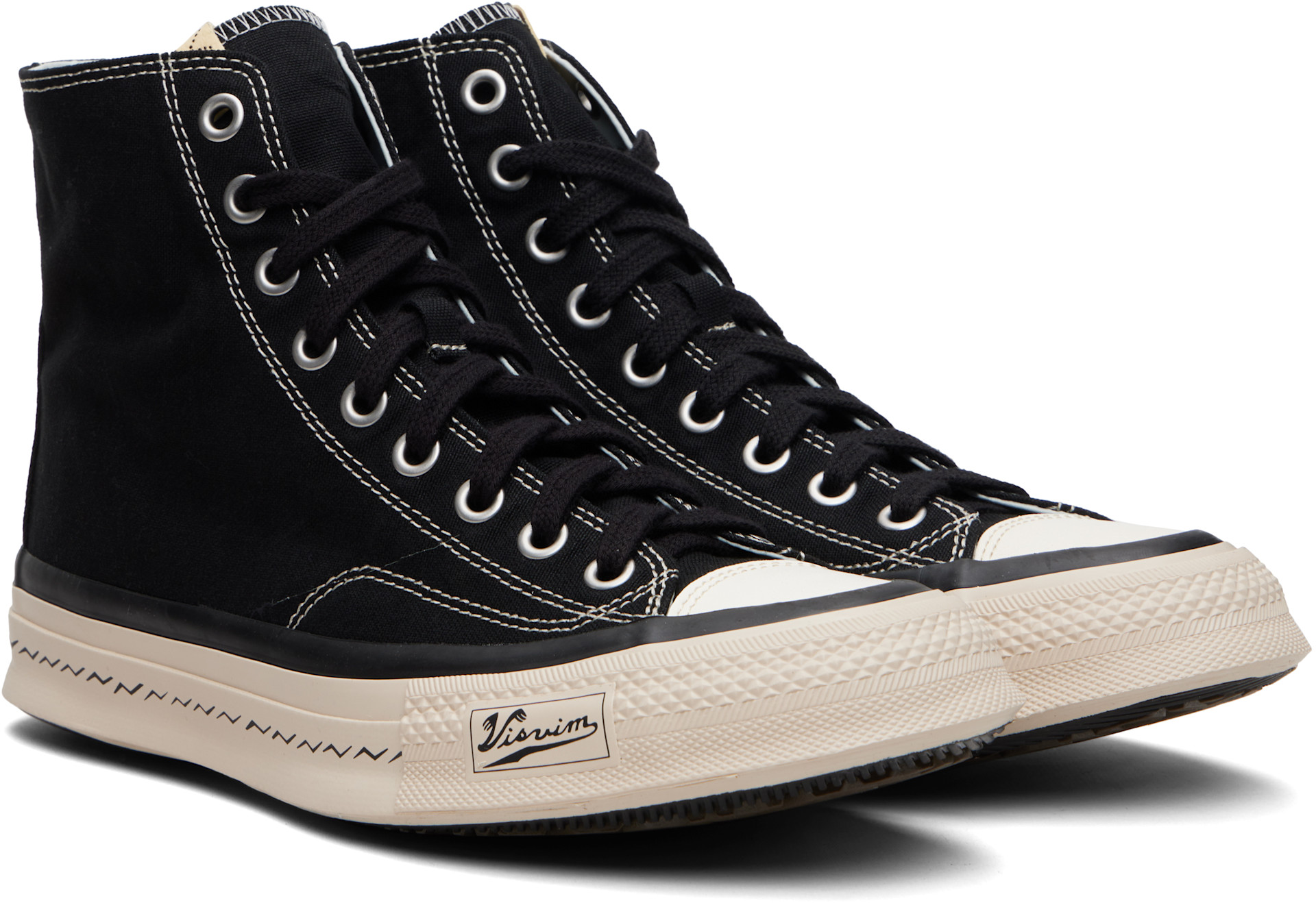 visvim - Baskets montantes Skagway noires