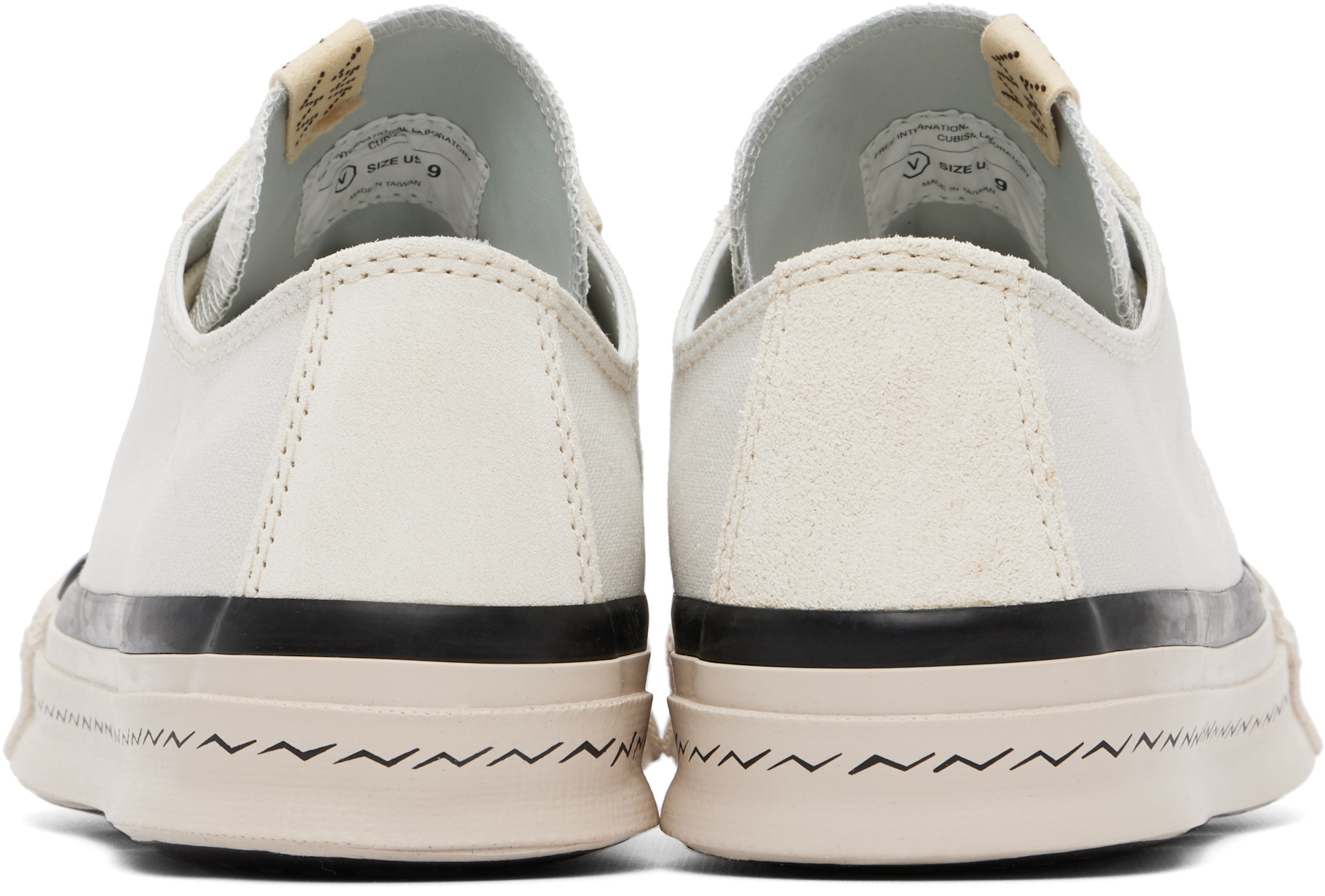 visvim - Baskets basses Nolan blanches