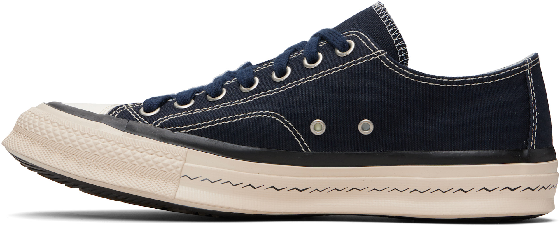 visvim - Baskets basses Skagway bleu marine