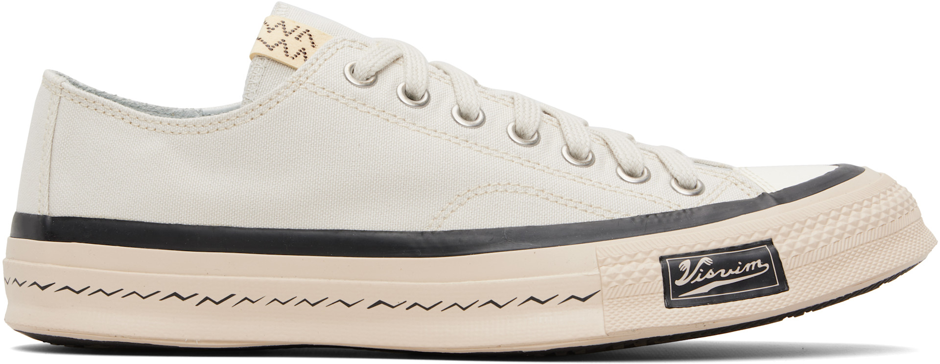 visvim - オフホワイト Skagway Lo スニーカー