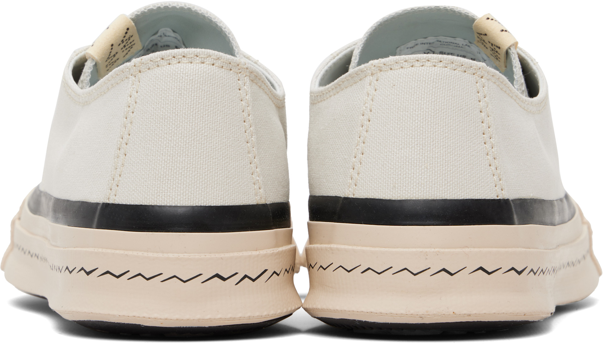 visvim - オフホワイト Skagway Lo スニーカー