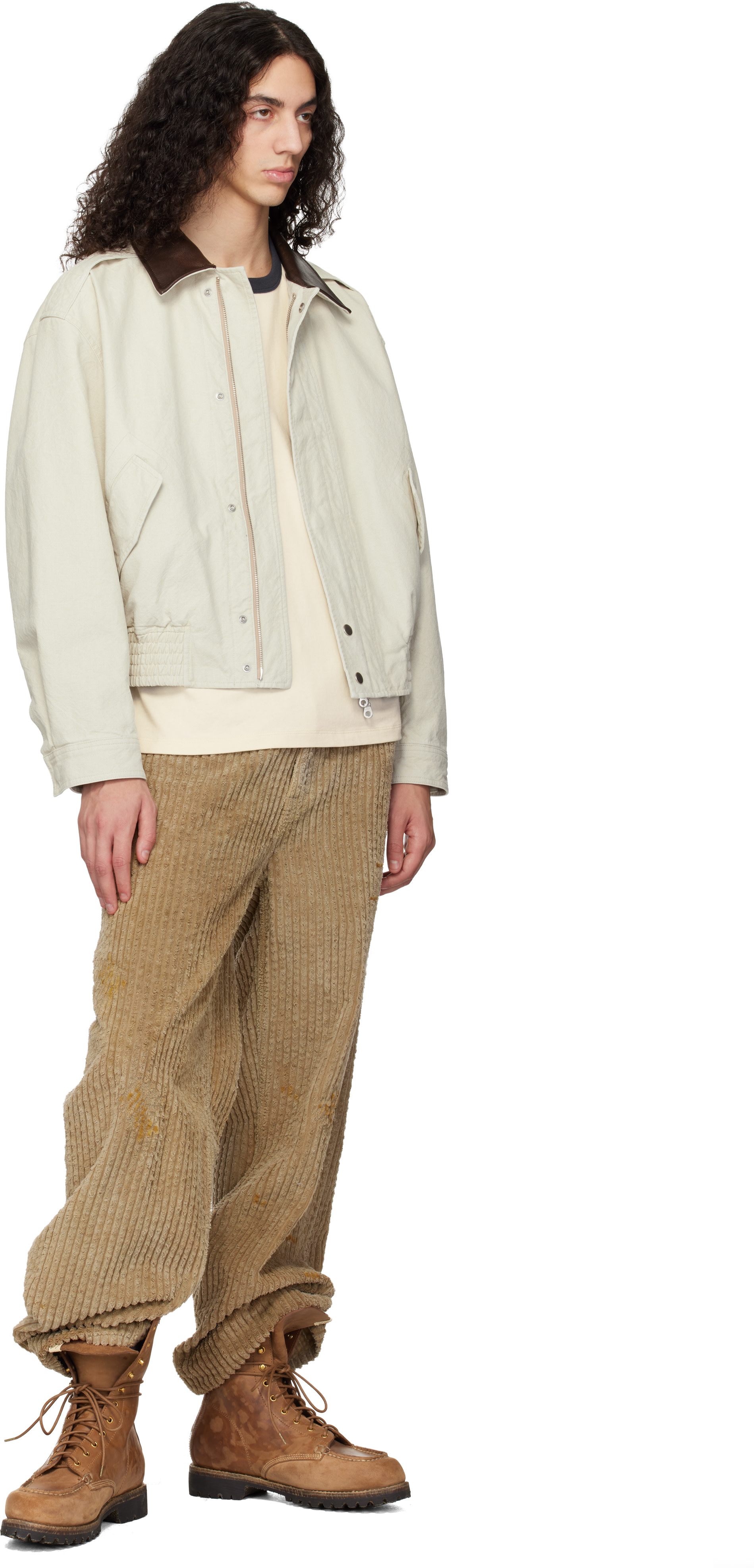 visvim - Bottes Scout brunes à bout de style mocassin
