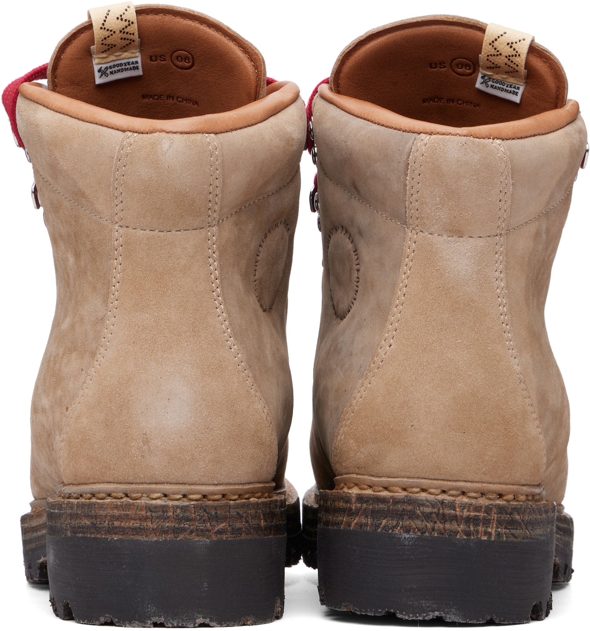 visvim - Bottes Whymper beiges