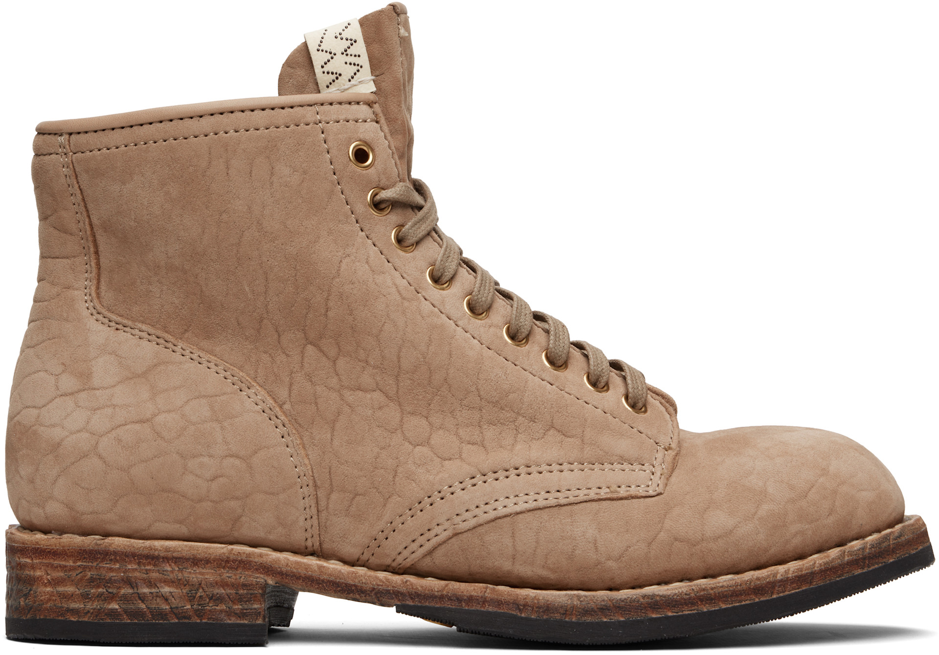 visvim - 베이지 브리가디어 포크 부츠