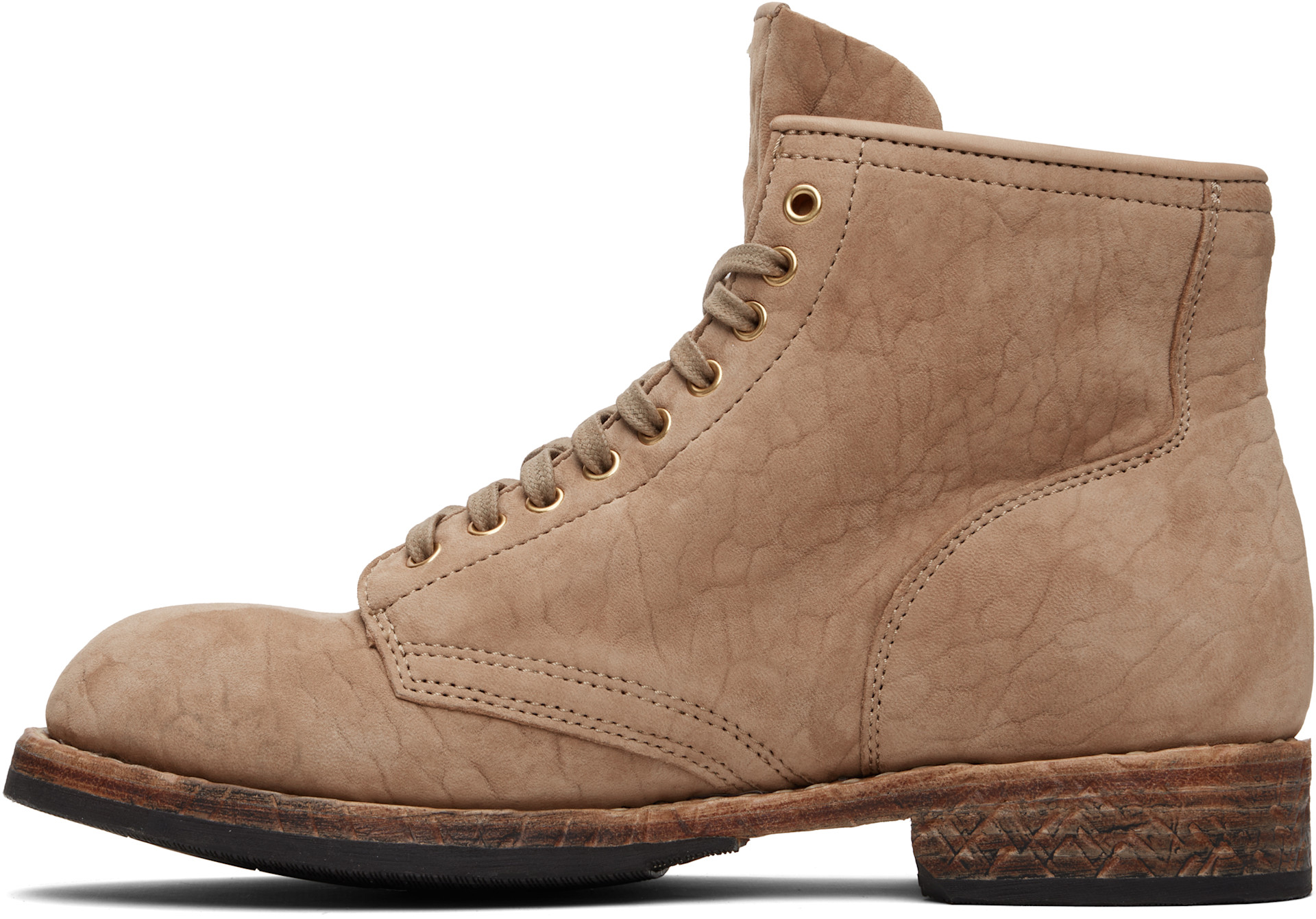visvim - 베이지 브리가디어 포크 부츠