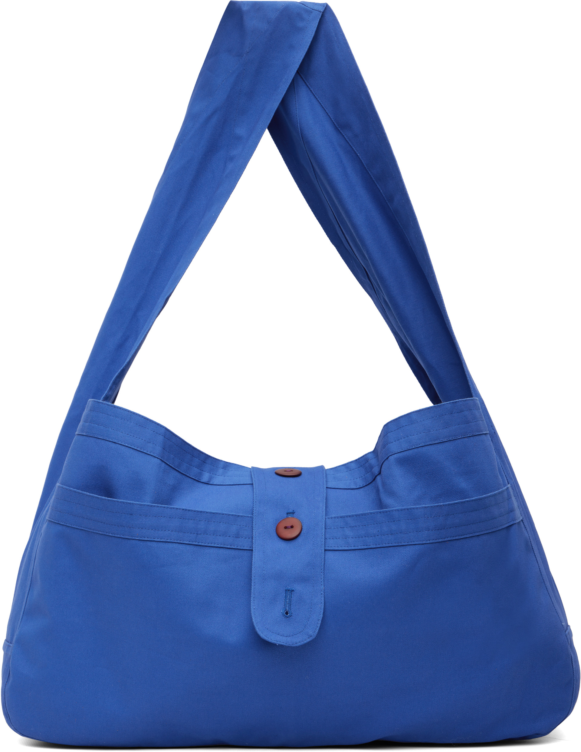 SC103 - Sac bleu à coupe cocon