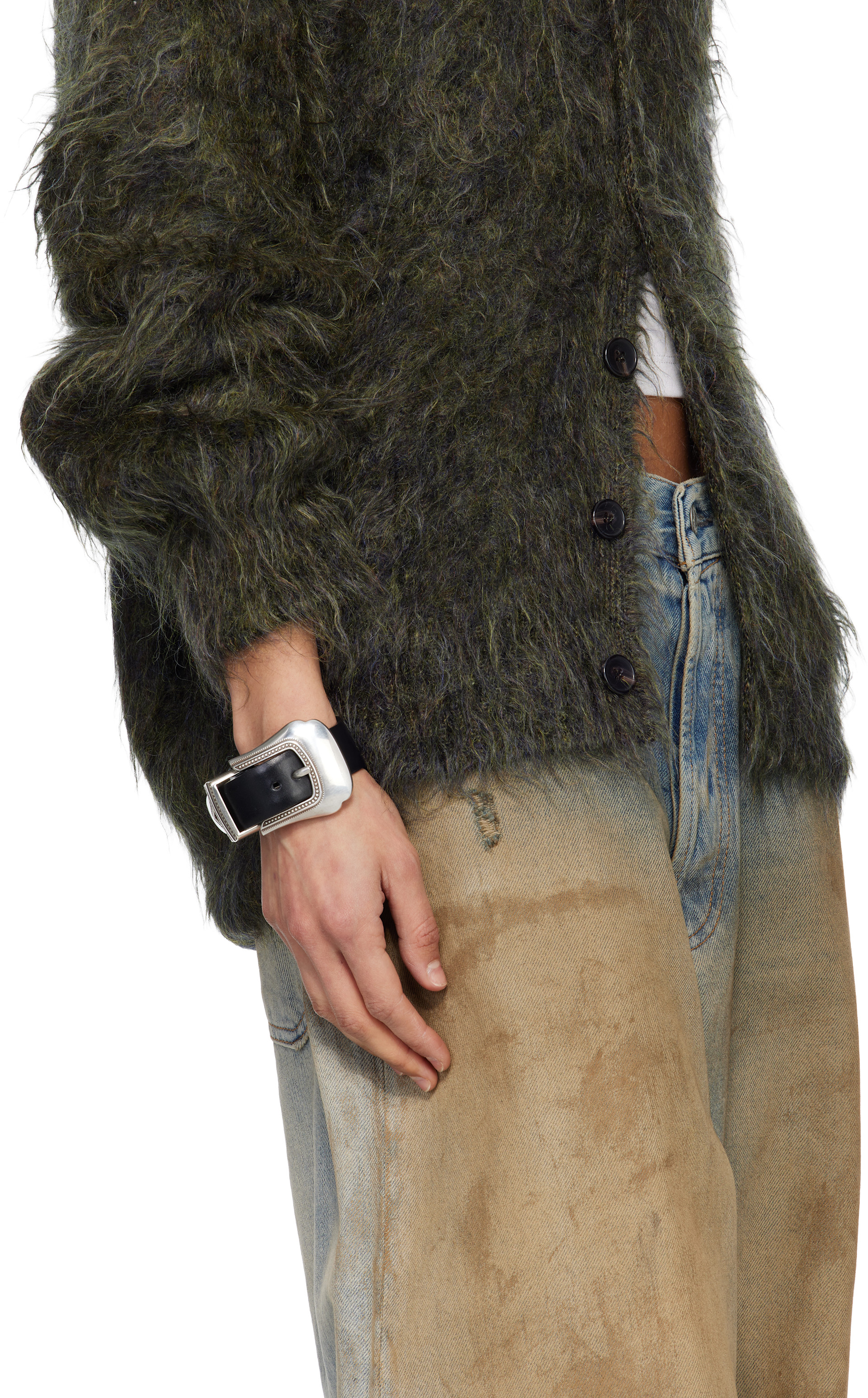 Toga Pulla - Bracelet jonc en cuir