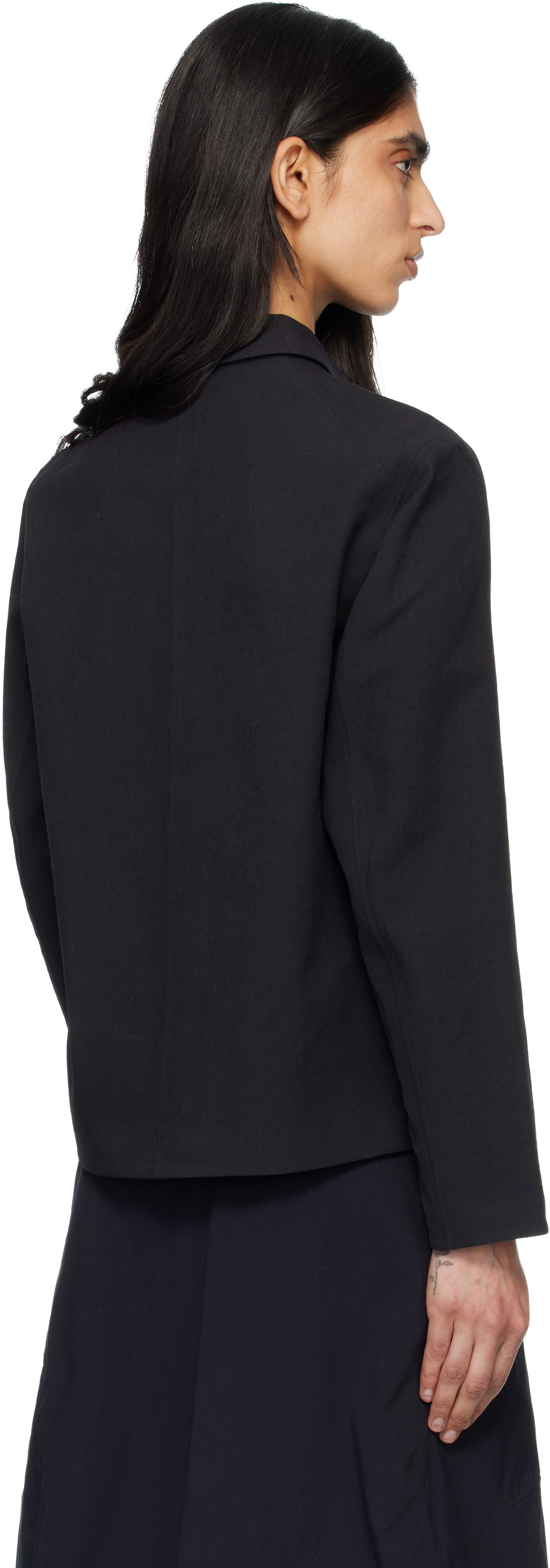 Veilance: Black Limina Jacket | SSENSE Singapore