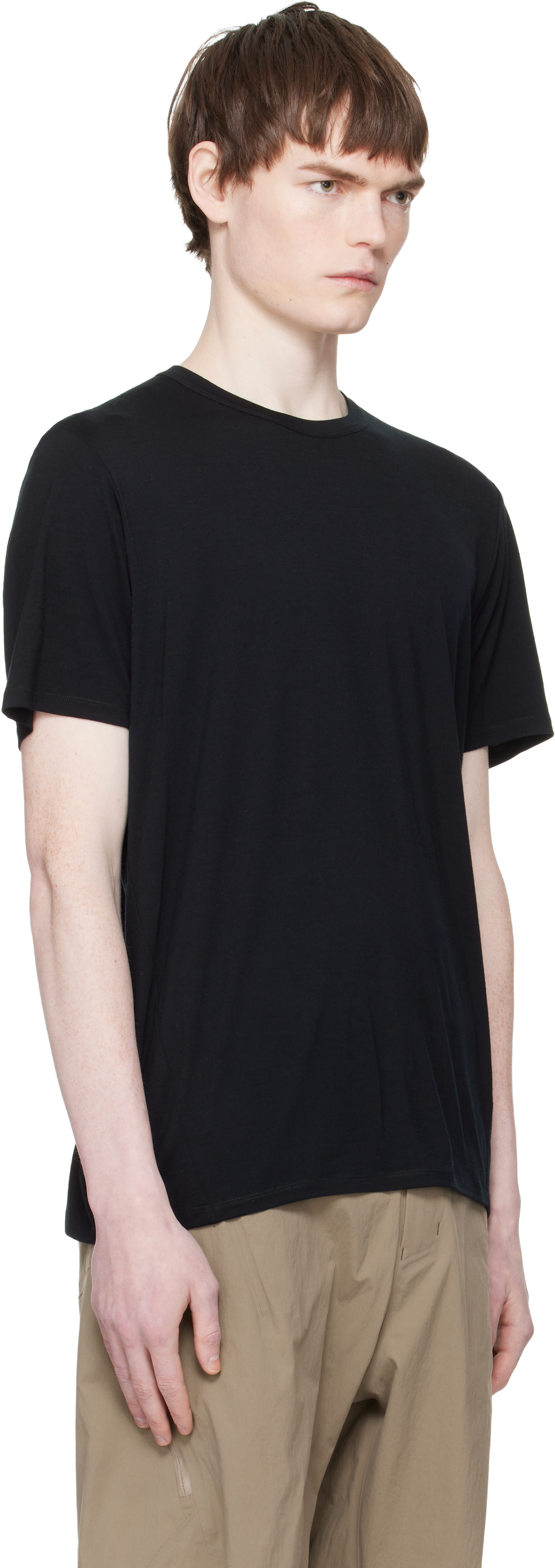 Veilance: ブラック Frame S/S Tシャツ | SSENSE 日本