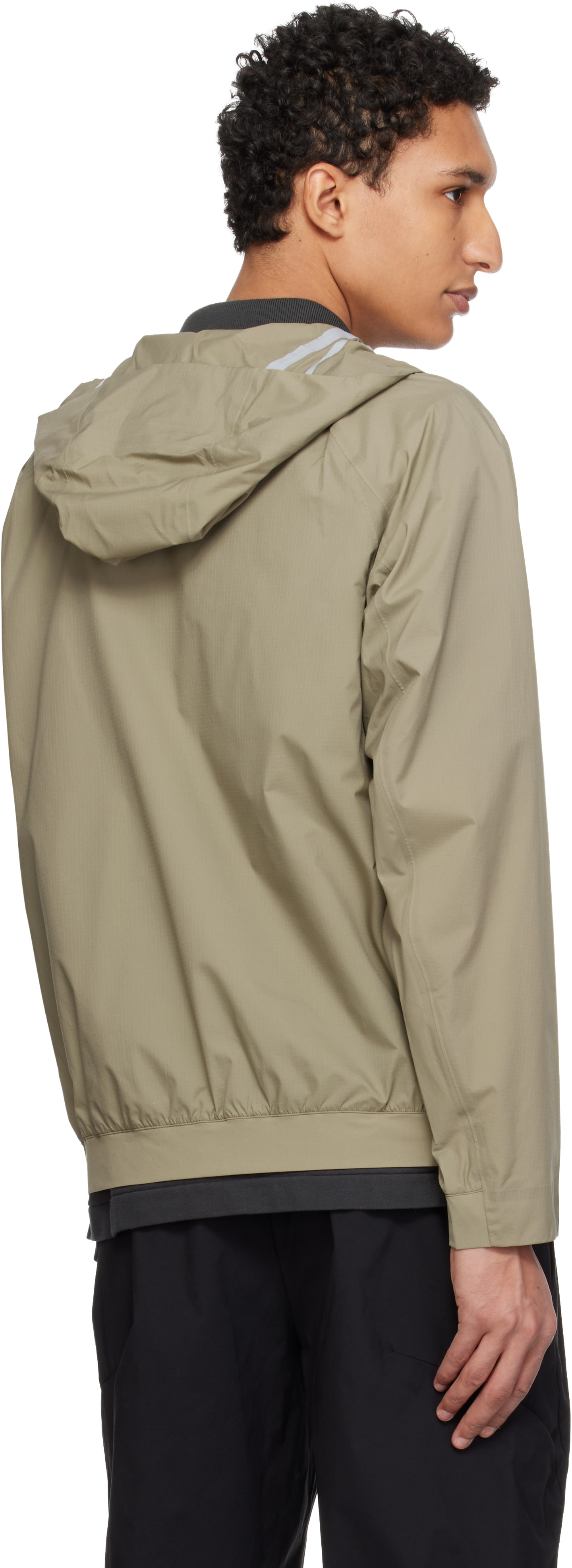 Veilance: Taupe Demlo Hoody Jacket | SSENSE Austria