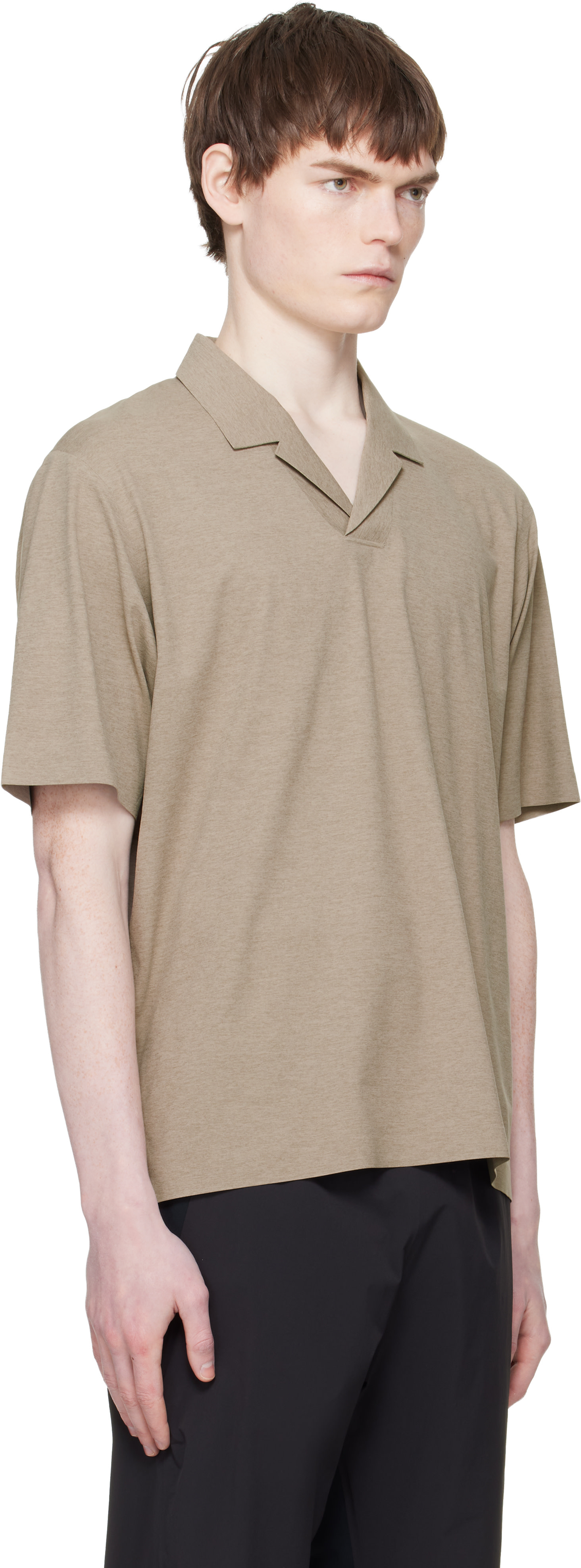 予約済商品VEILANCE METRON SS POLO OAT XS SS Metron Polo Garçonne