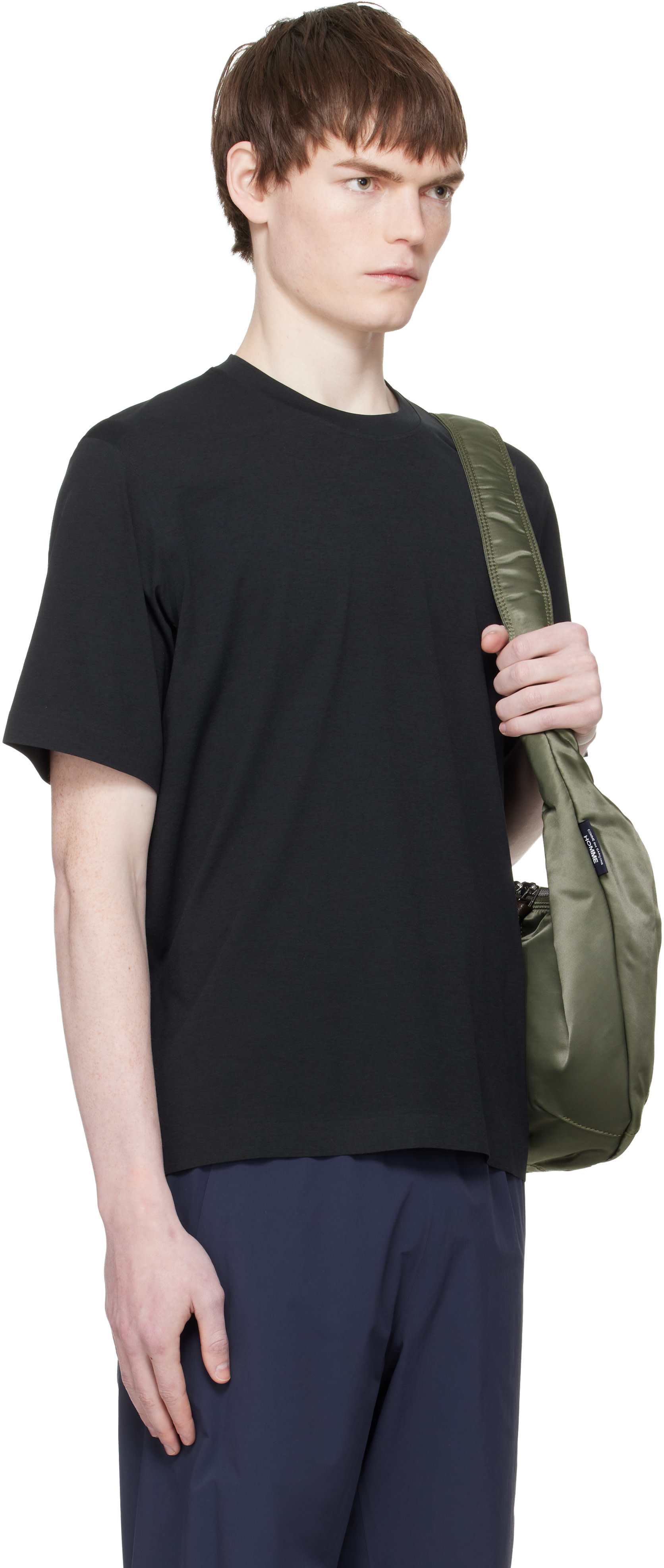 Veilance: Black Metron S/S T-shirt | SSENSE Mexico