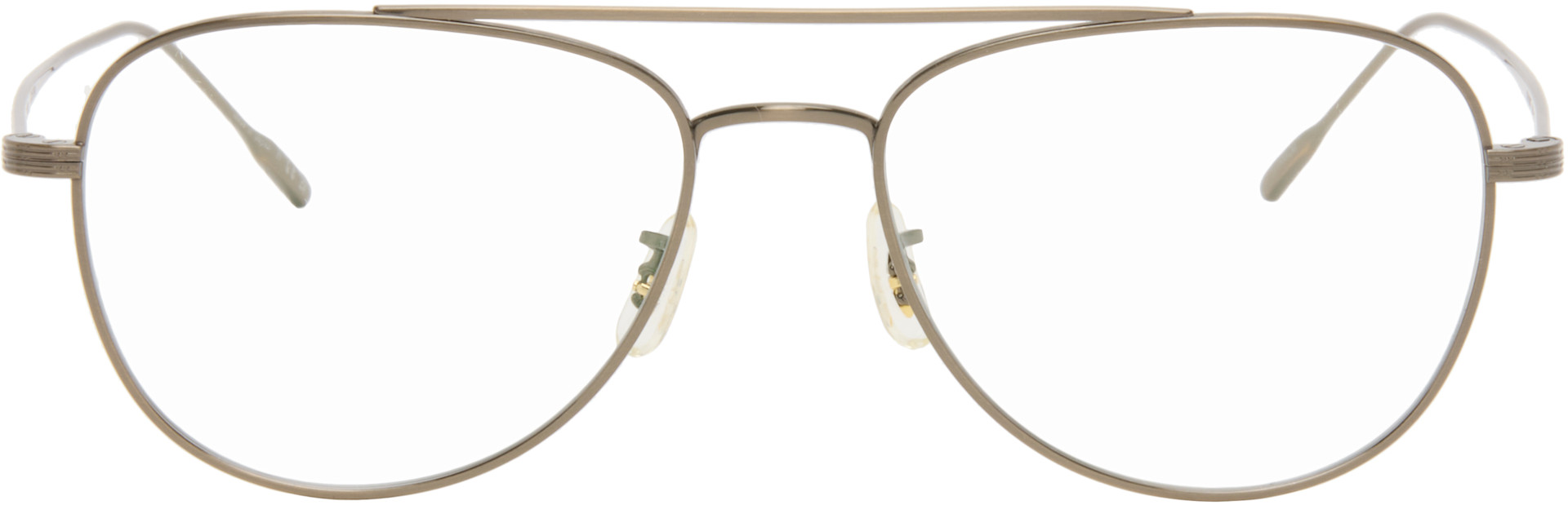 Oliver Peoples - ブロンズ Stilson メガネ