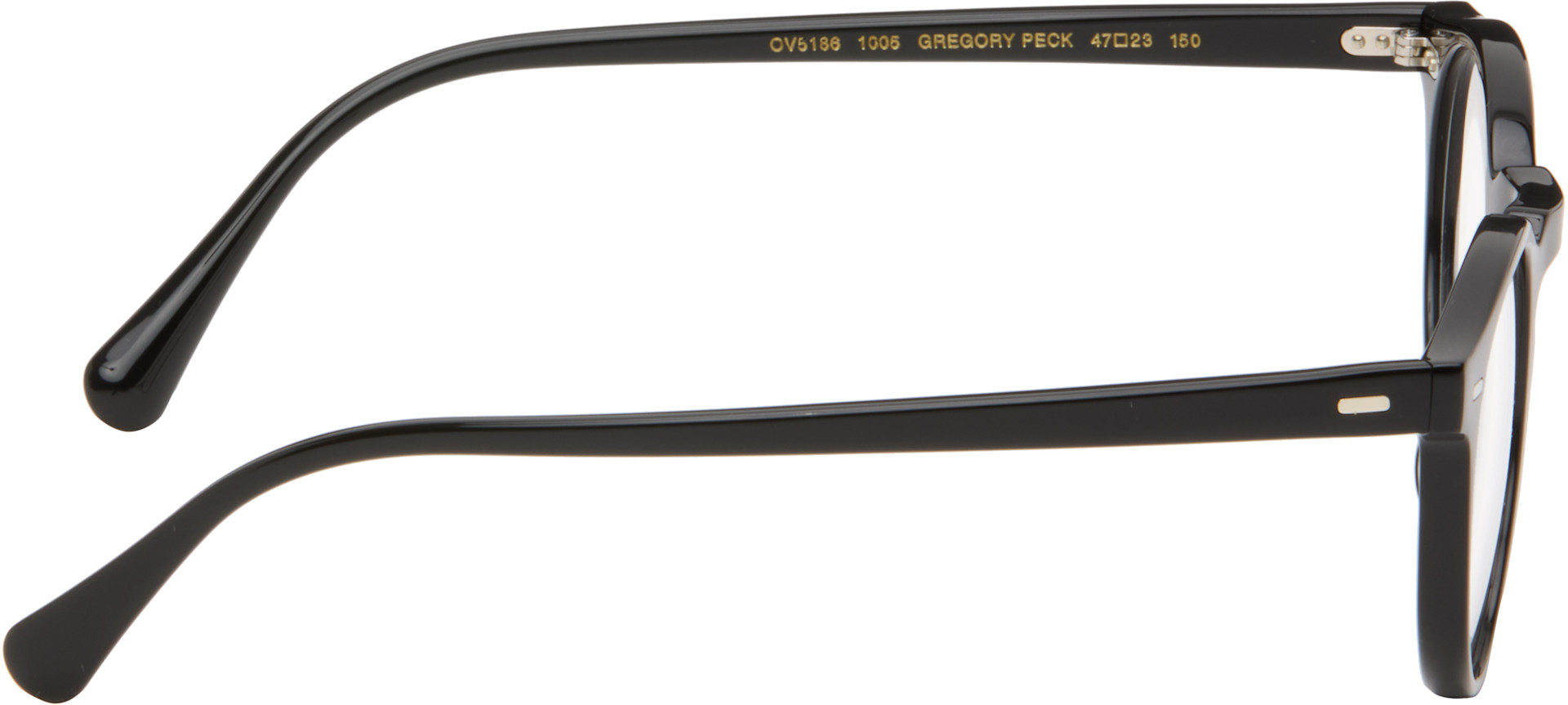 Oliver Peoples - ブラック Gregory Peck メガネ