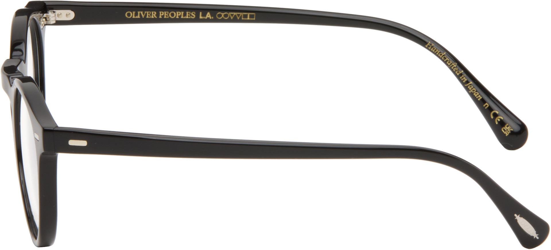 Oliver Peoples - ブラック Gregory Peck メガネ