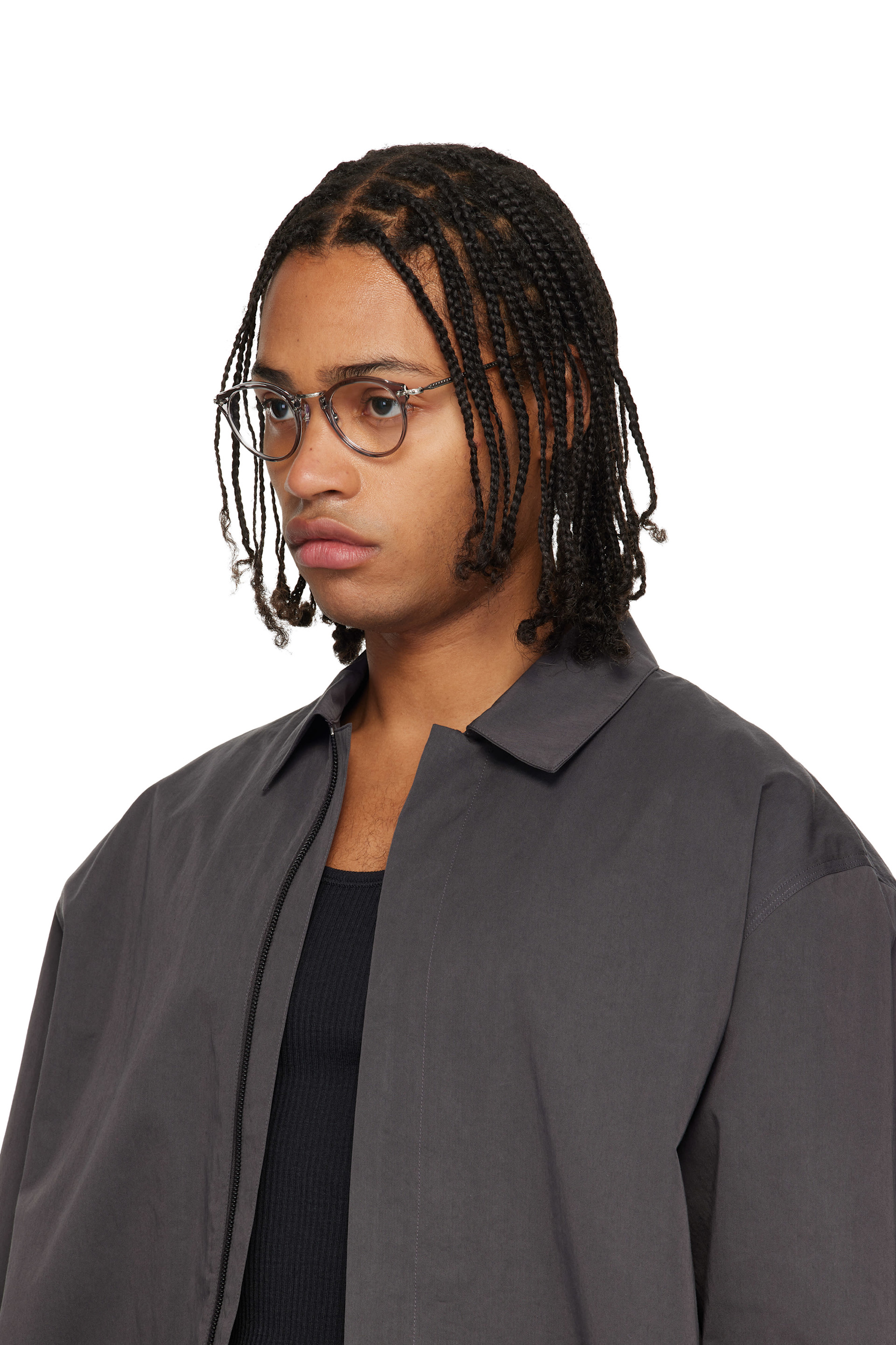 Oliver Peoples: Gray OP-505 Glasses | SSENSE Denmark