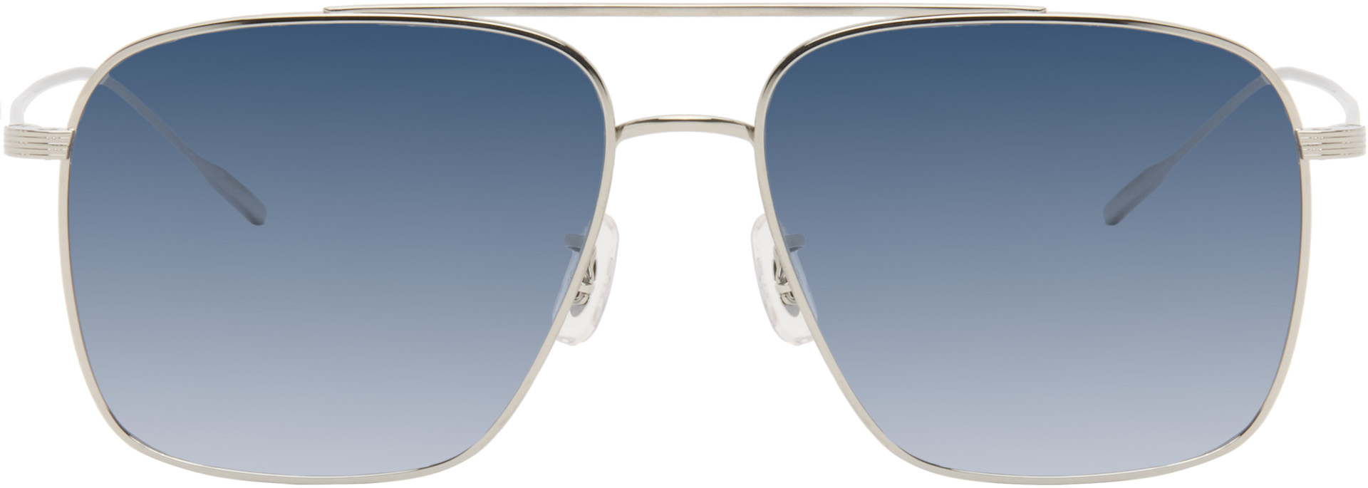 Oliver Peoples - 실버 드레스너 선글라스