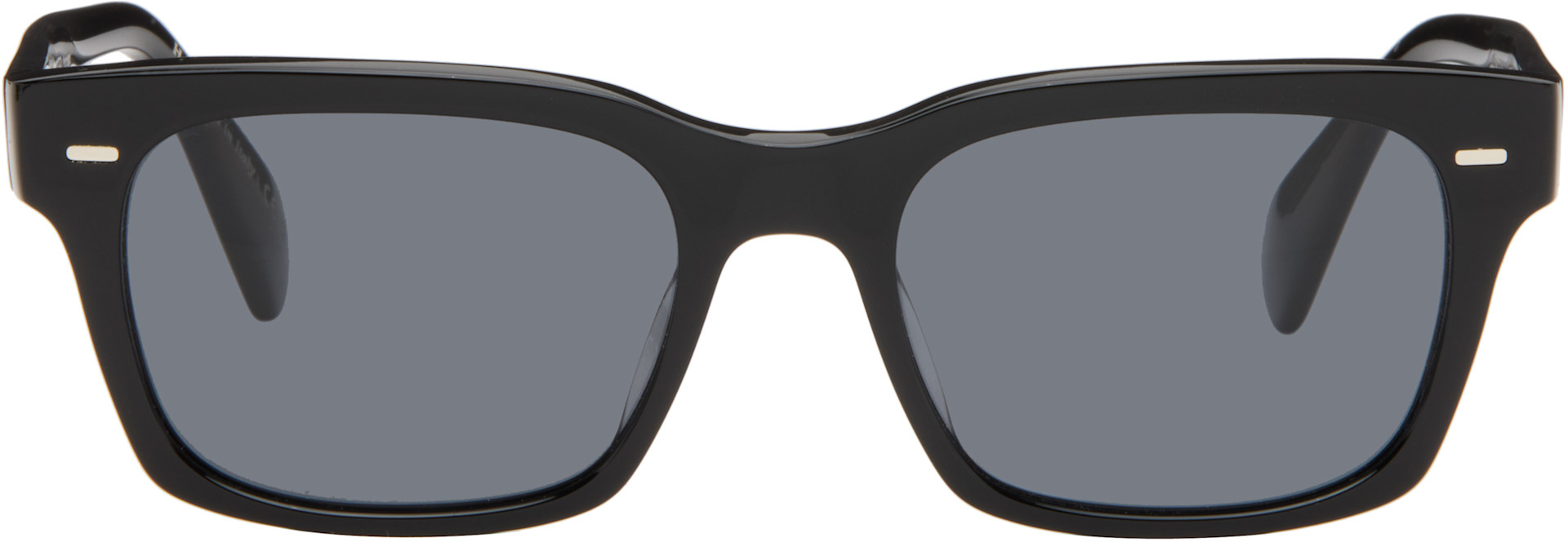 Oliver Peoples - 블랙 라이스 선글라스