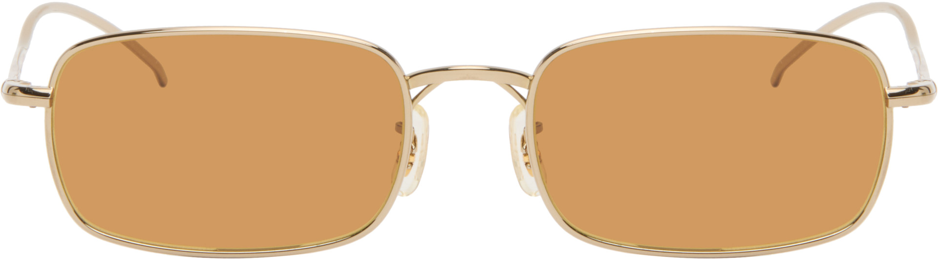 Oliver Peoples - 골드 TK-14 선글라스